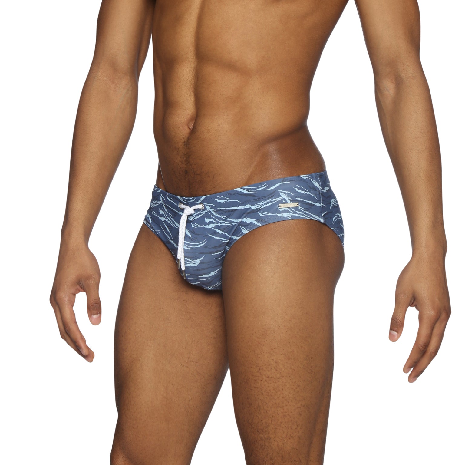 NEW ARRIVAL- Blue Waves Printed Meridian Bikini