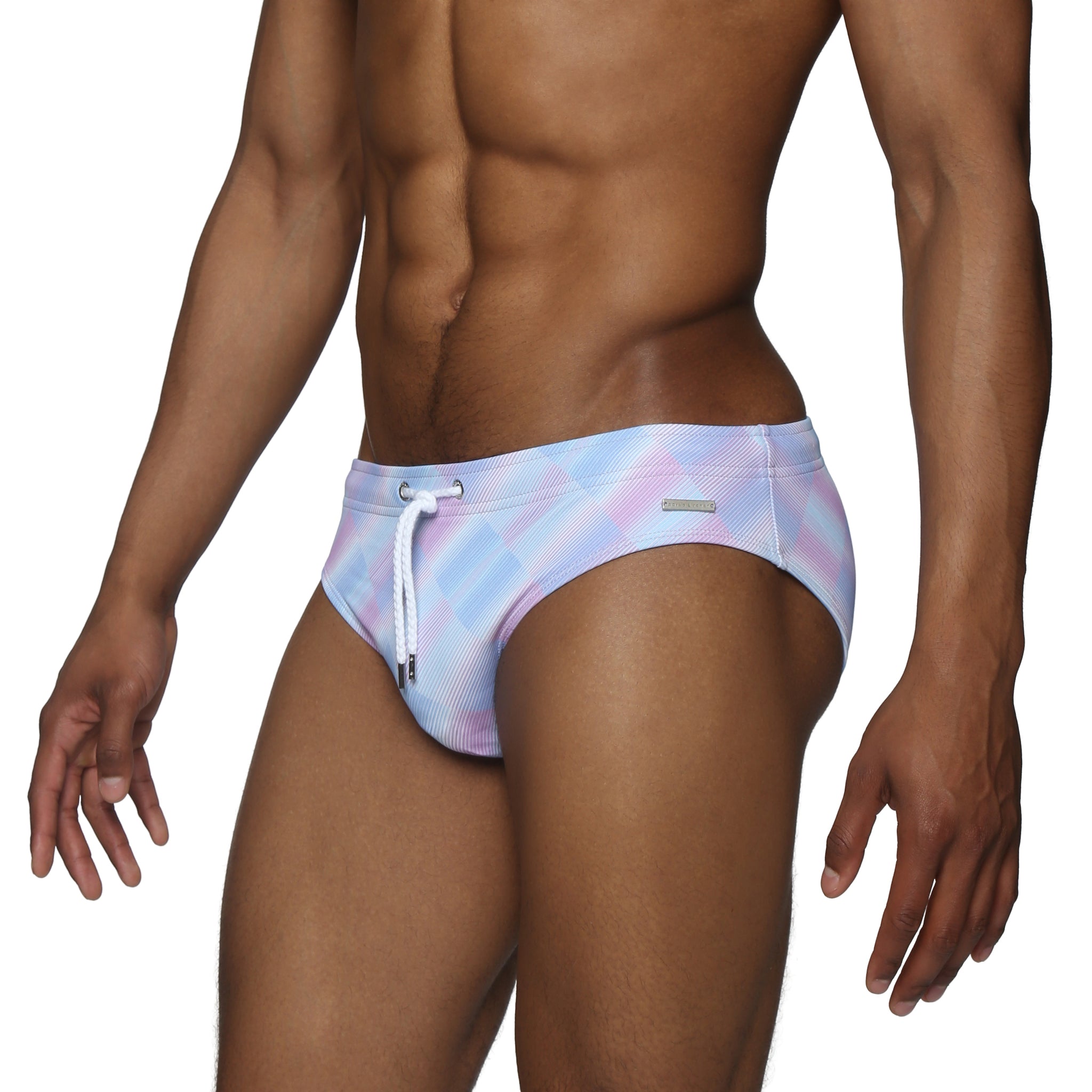 Lavender Twilo Print Meridian Bikini - Parke & Ronen