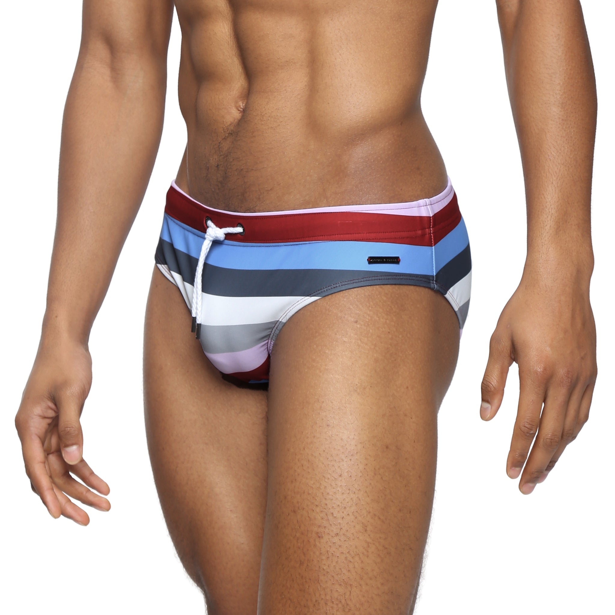 NEW- Maroon Ischia Printed Meridian Bikini