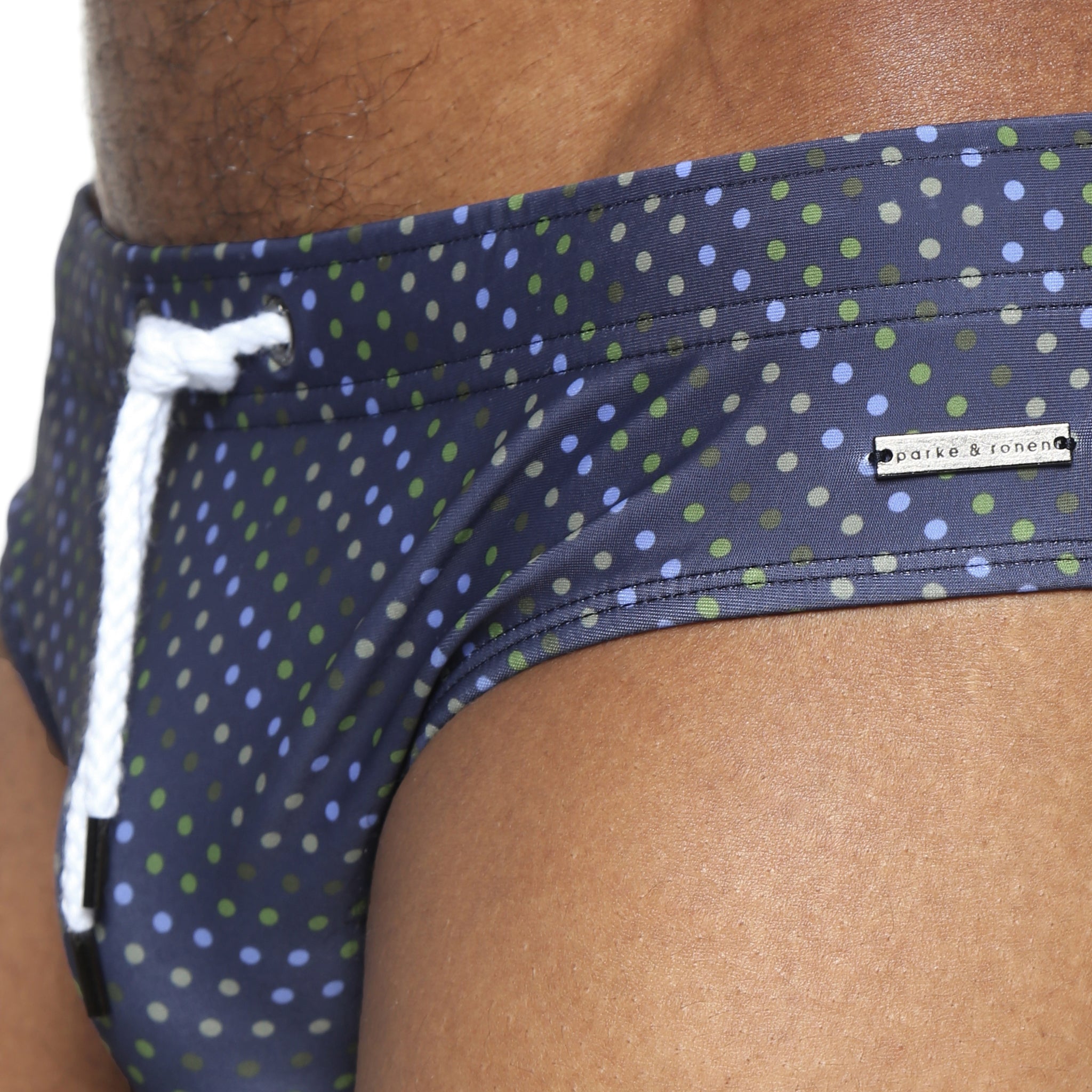 NEW- Navy Cascade Printed Meridian Bikini