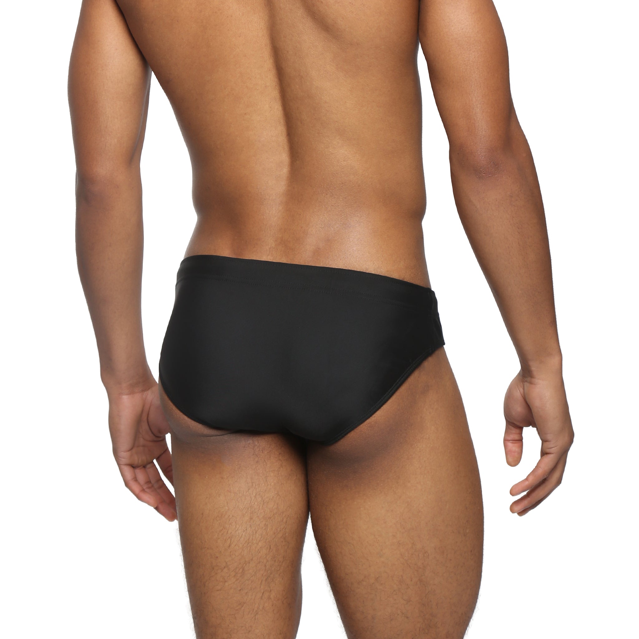 Black Solid Meridian Bikini