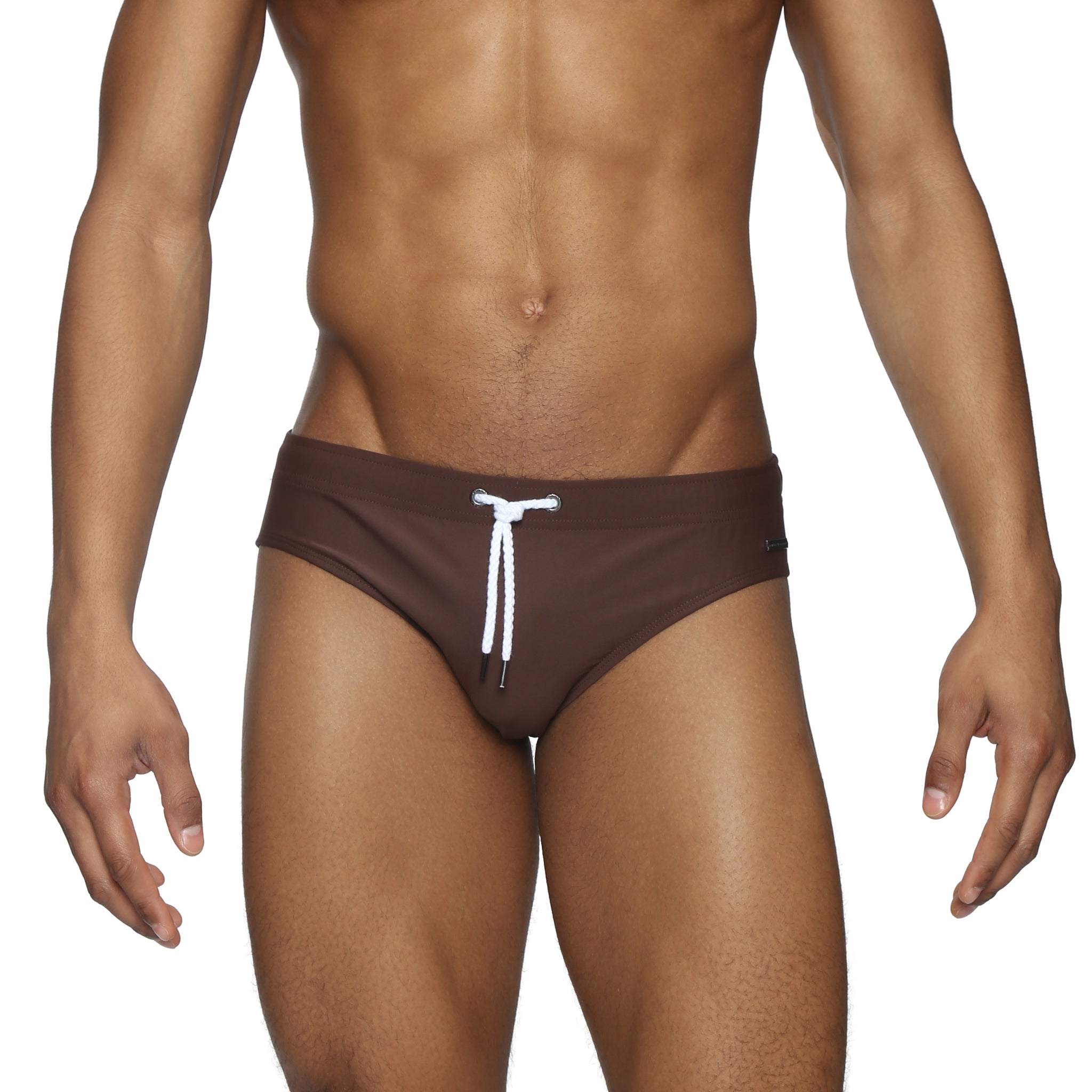 Chocolate Solid Meridian Bikini - Parke & Ronen