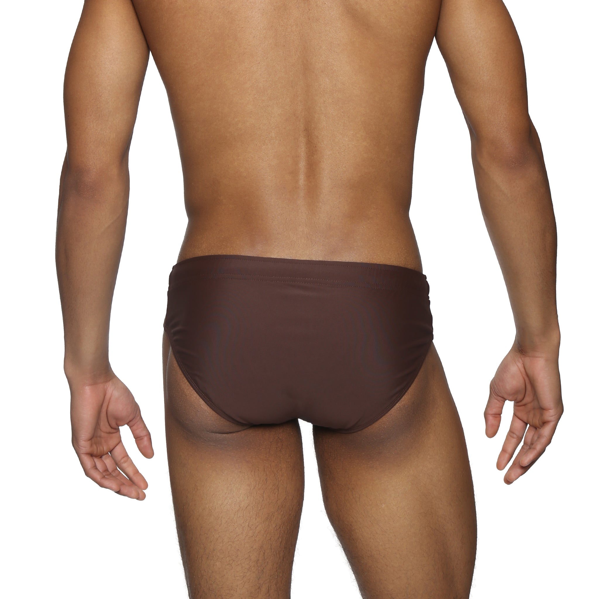 Chocolate Solid Meridian Bikini - Parke & Ronen