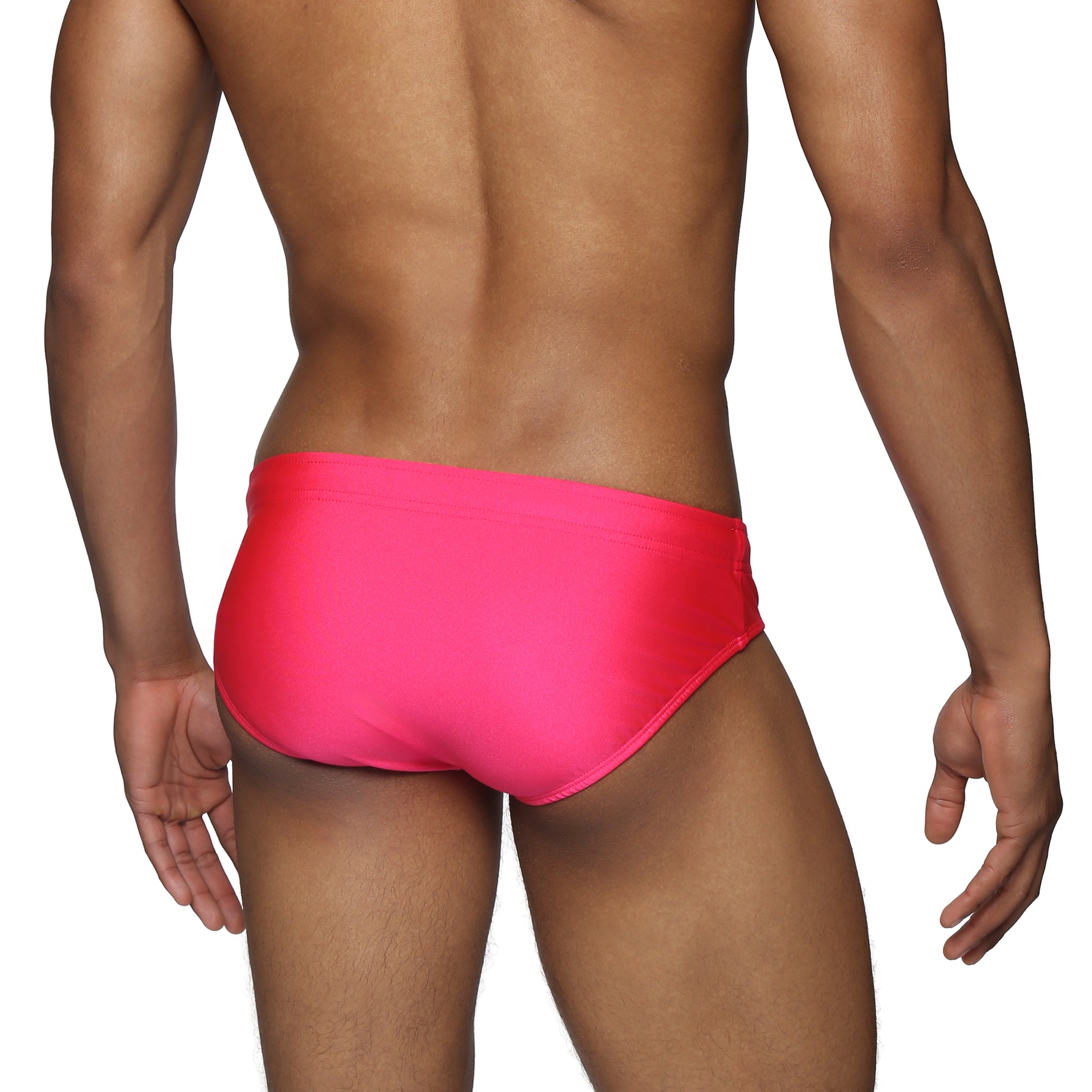 Electric Fuchsia Solid Meridian Bikini - Parke & Ronen