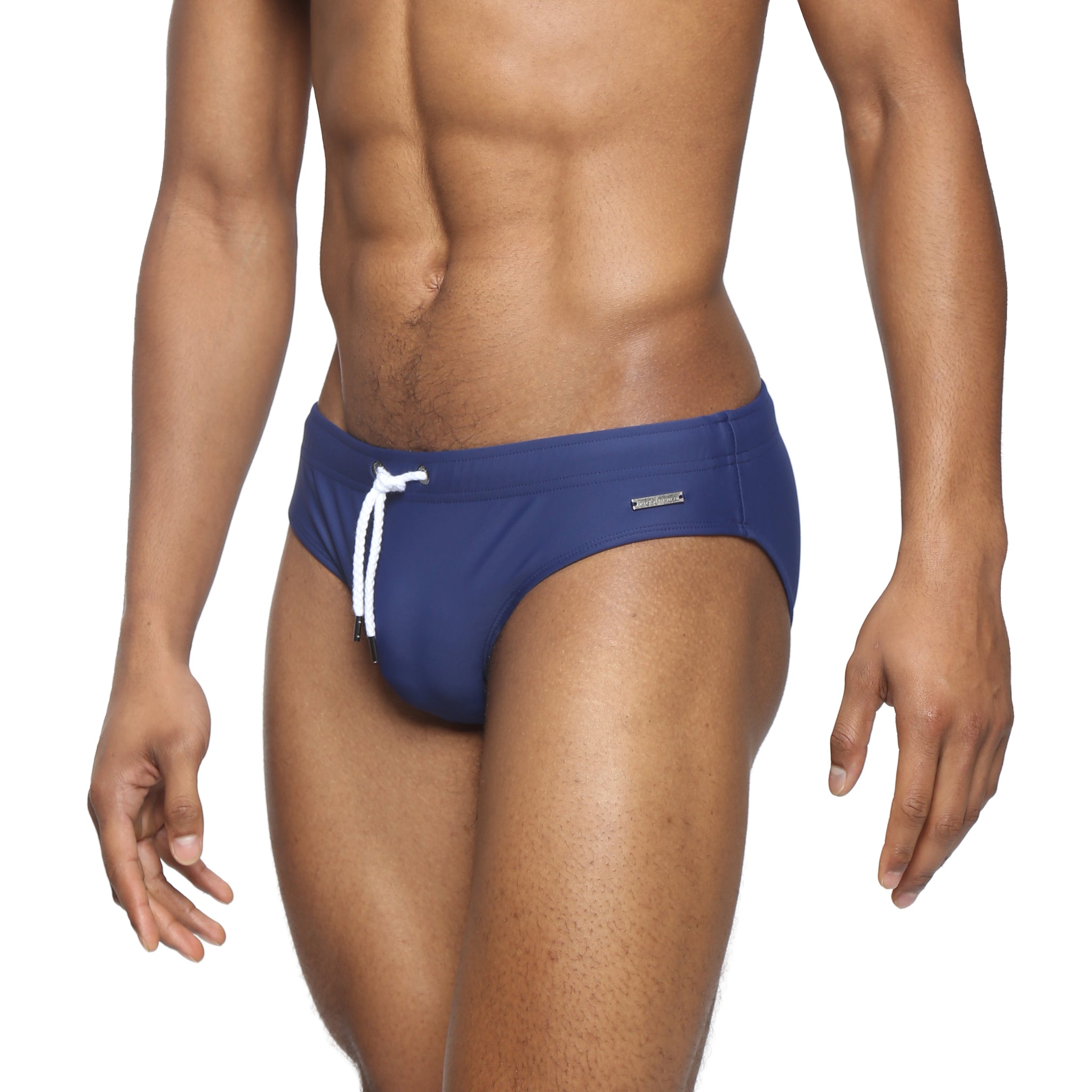 Navy Solid Meridian Bikini