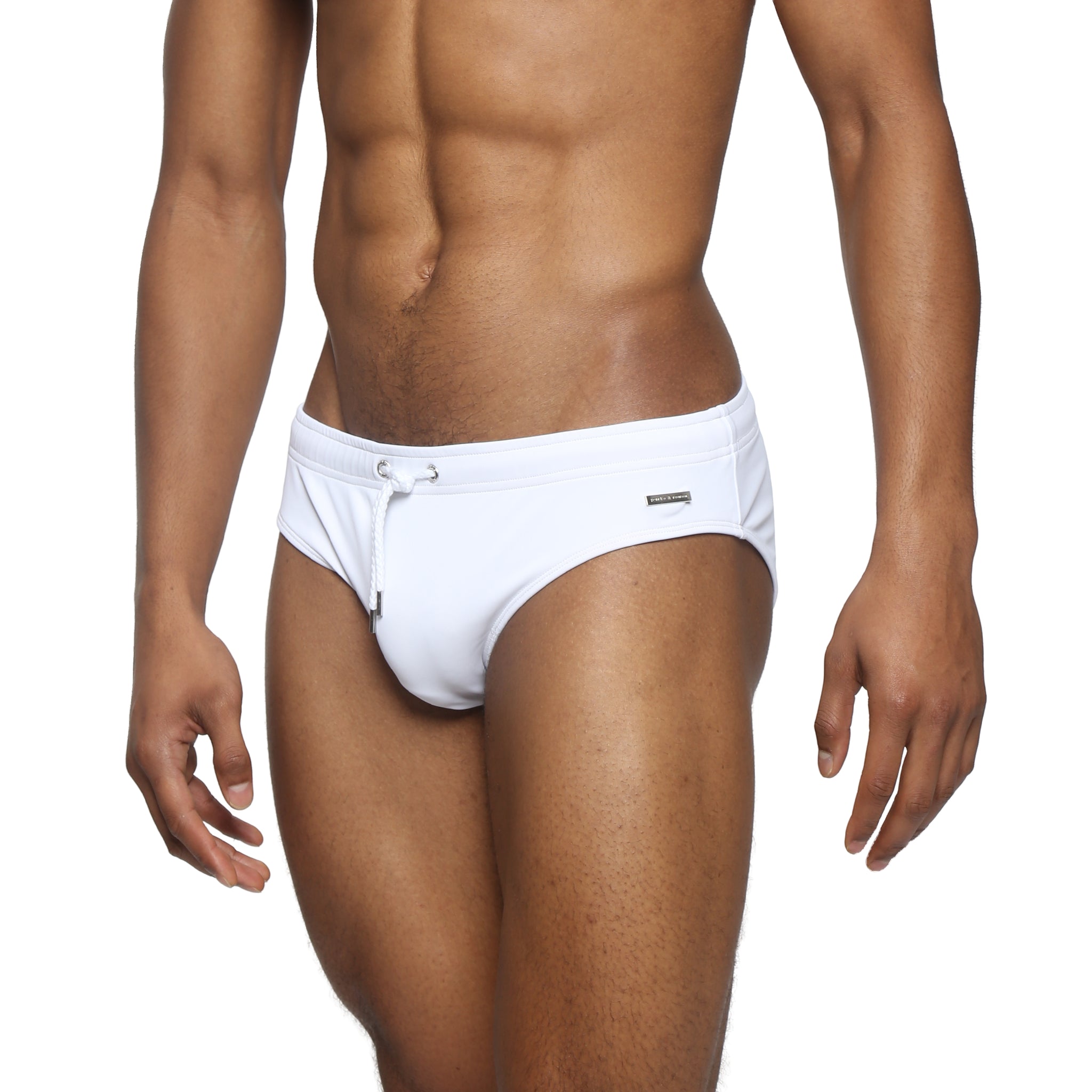 White Solid Meridian Bikini