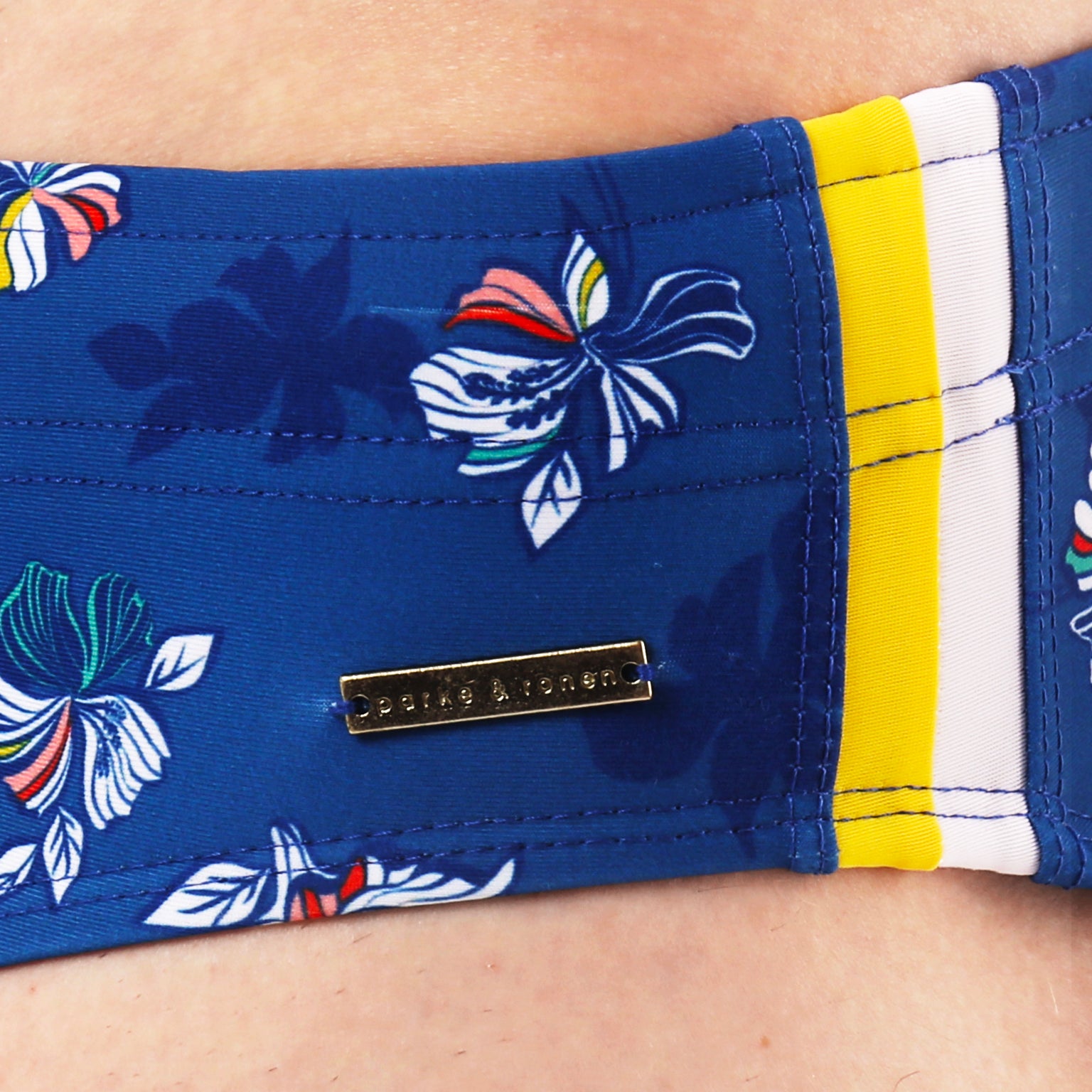Blue Patrick Print Meridian Brief
