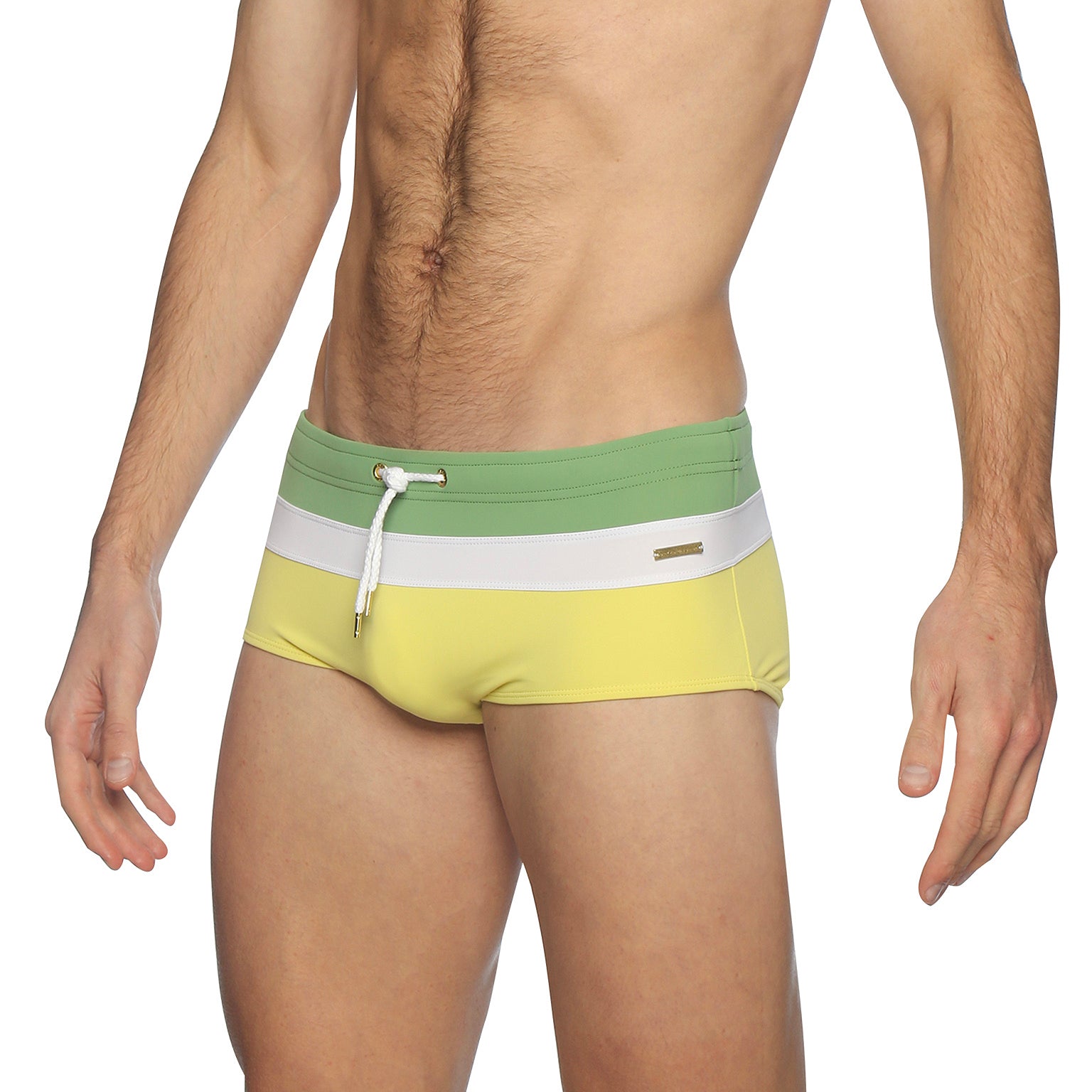Canary Colorblock Corcovado Brief - parke & ronen