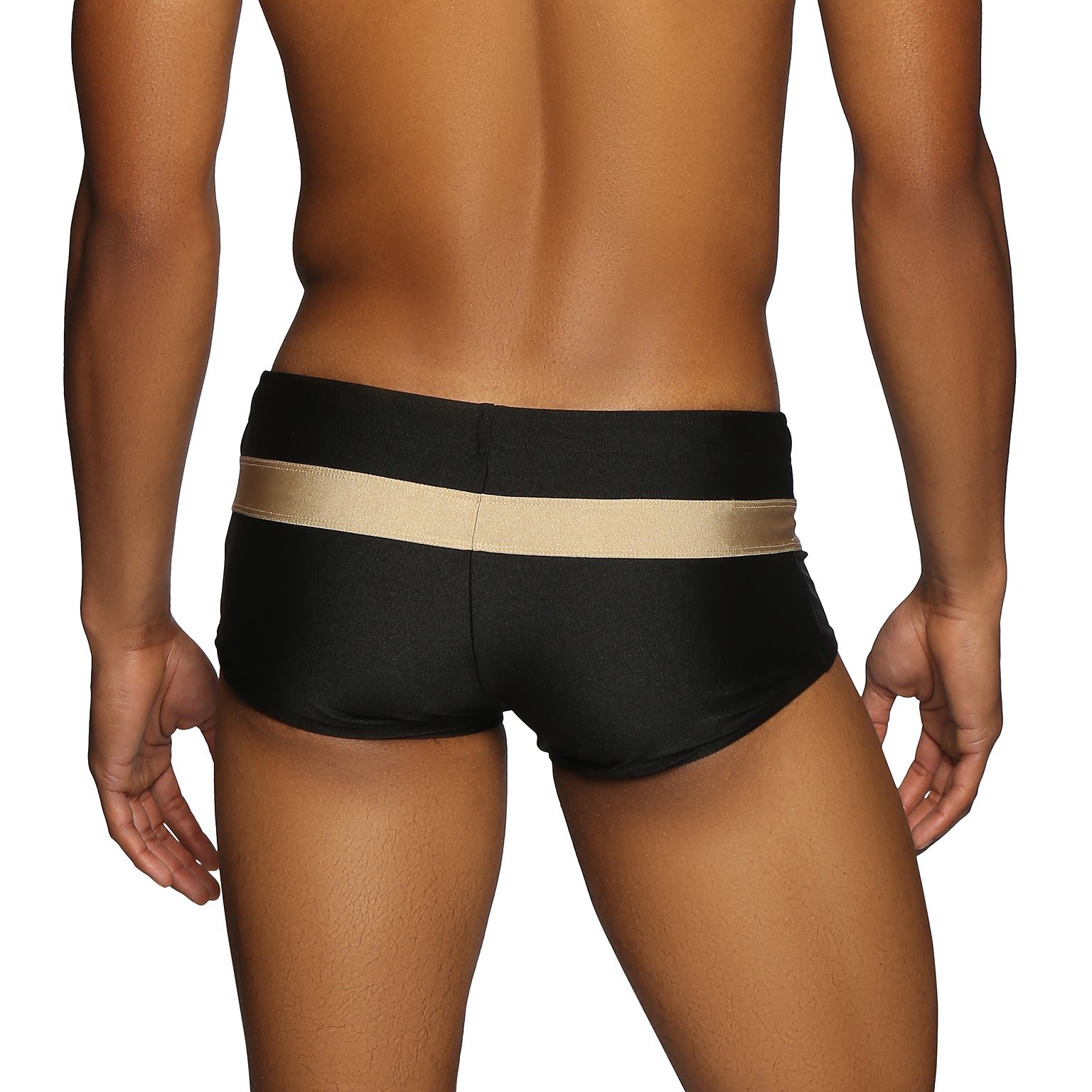 NEW RESORT '25- Obsidian Colorblock Corcovado Brief - parke & ronen