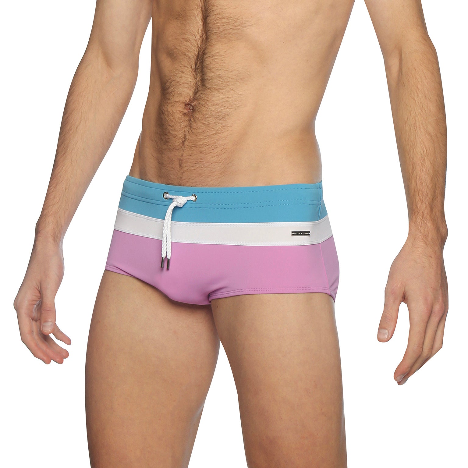 Orchid Colorblock Corcovado Brief - parke & ronen