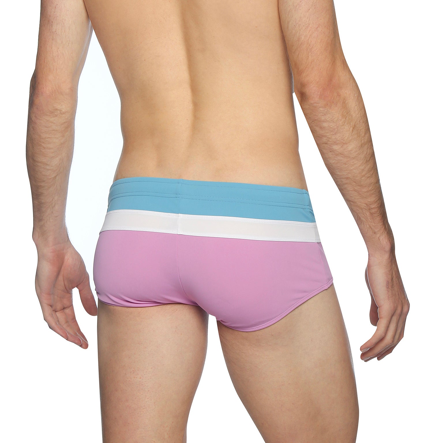 Orchid Colorblock Corcovado Brief - parke & ronen