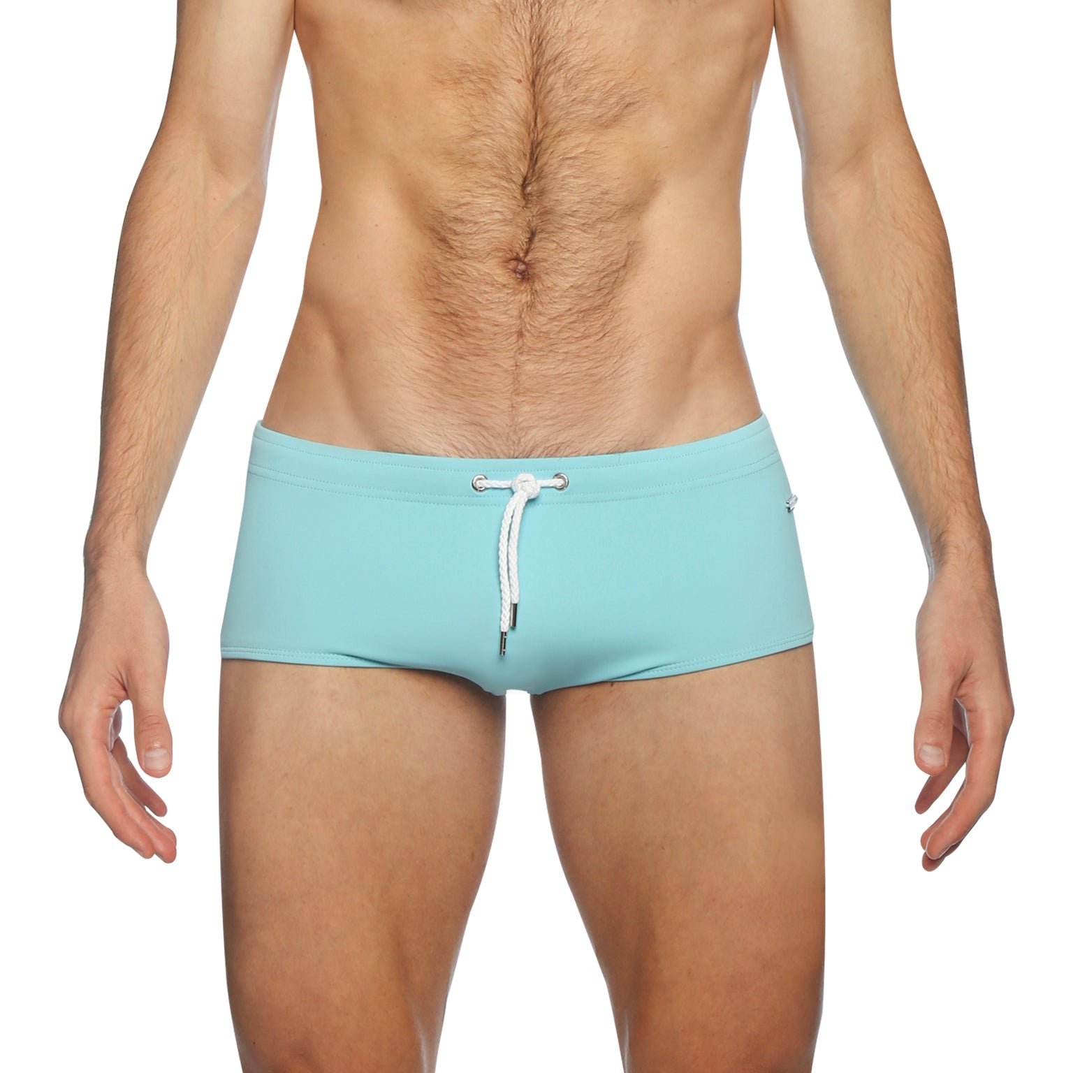 Celeste Blue Solid Corcovado Brief - parke & ronen