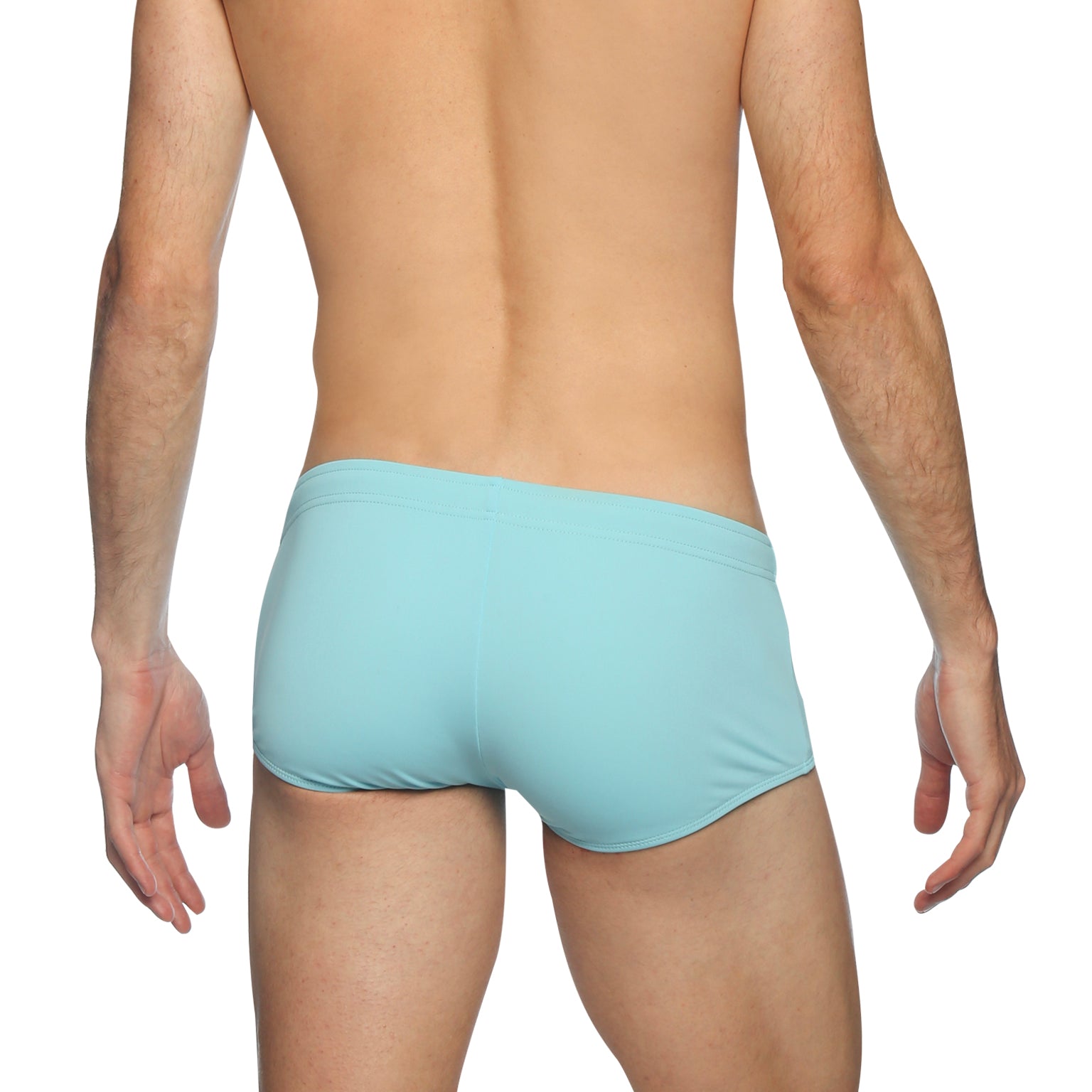 Celeste Blue Solid Corcovado Brief