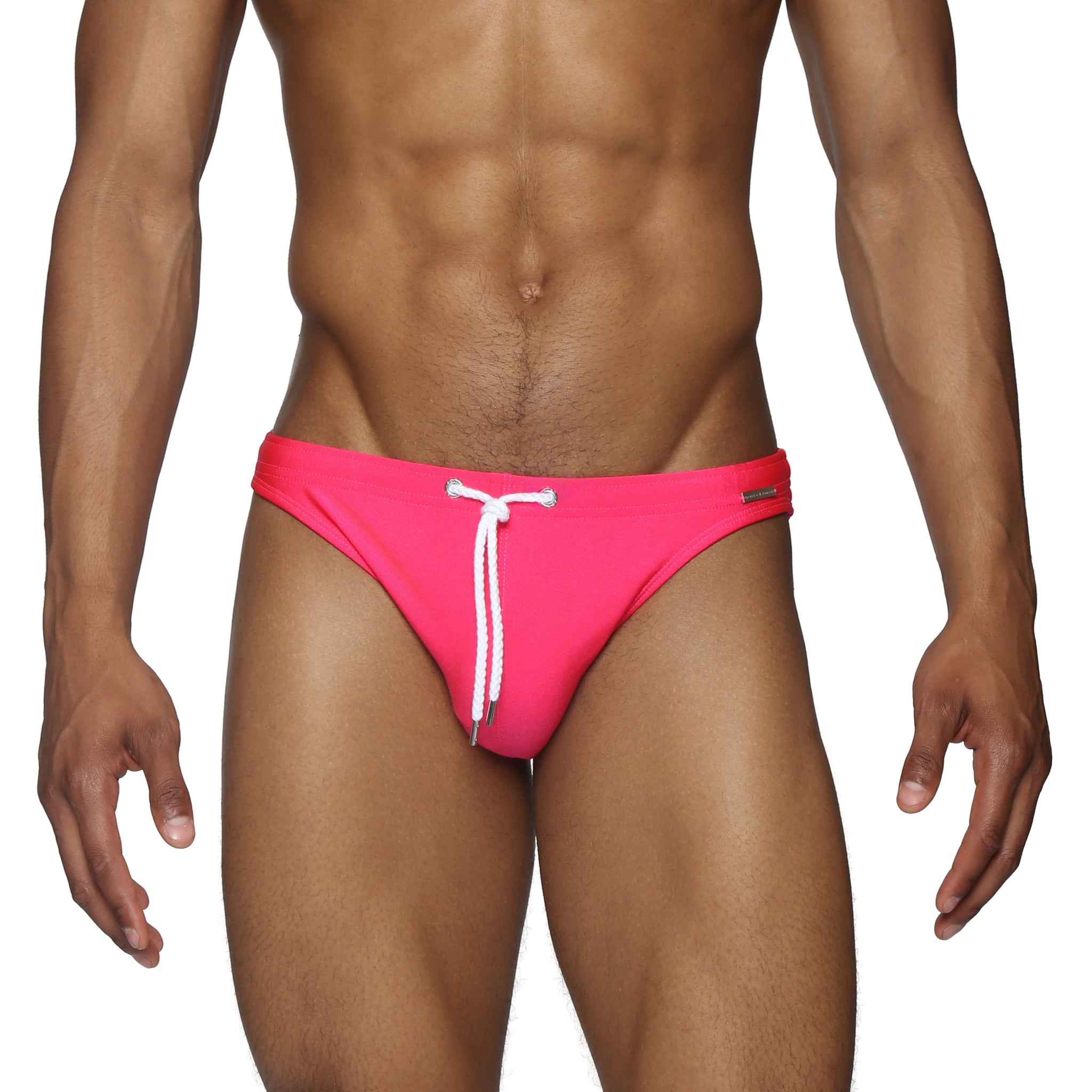 Electric Fuchsia Solid Blade Bikini - Parke & Ronen