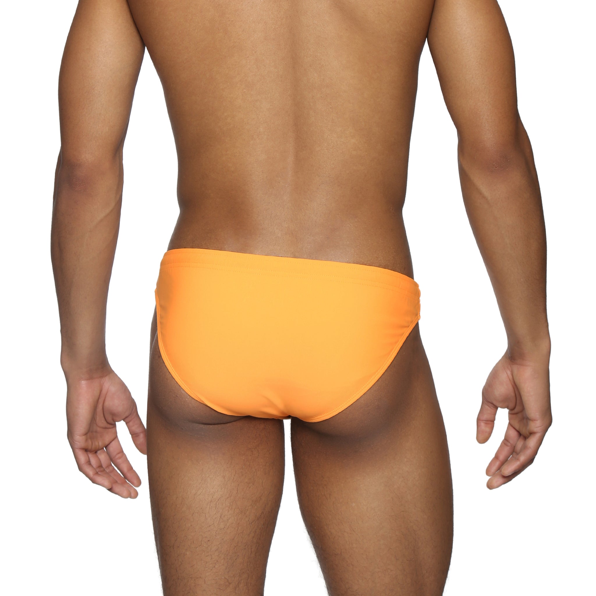 Papaya Solid Blade Bikini - Parke & Ronen