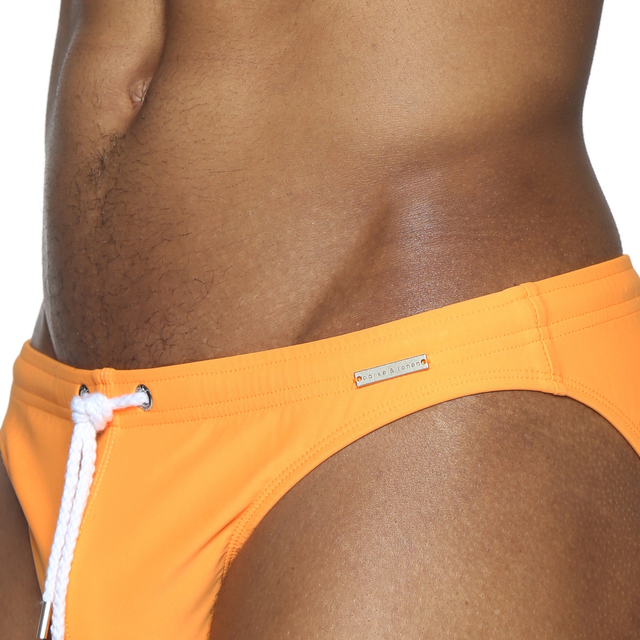 Papaya Solid Blade Bikini - Parke & Ronen