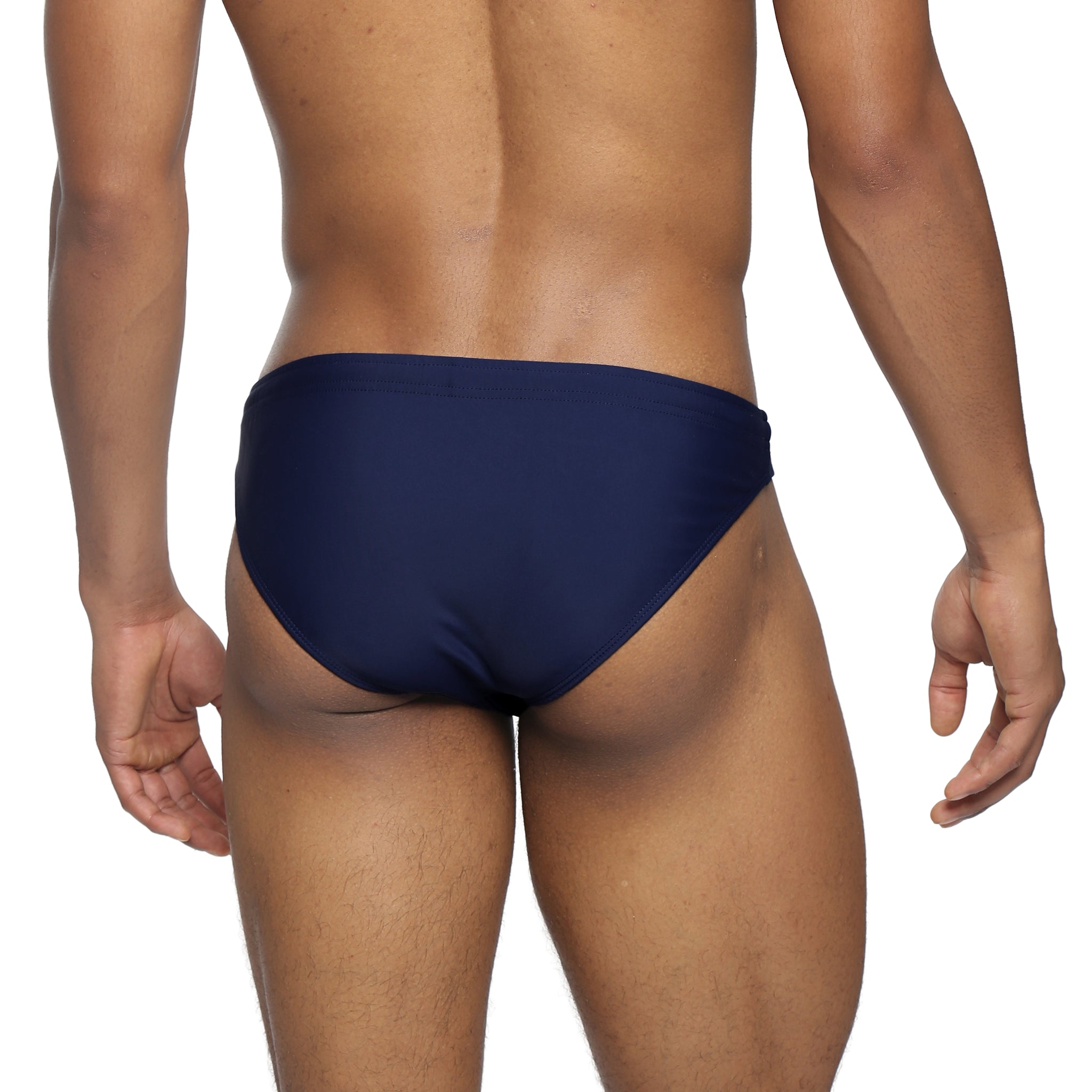 NEW- Navy Solid Blade Bikini