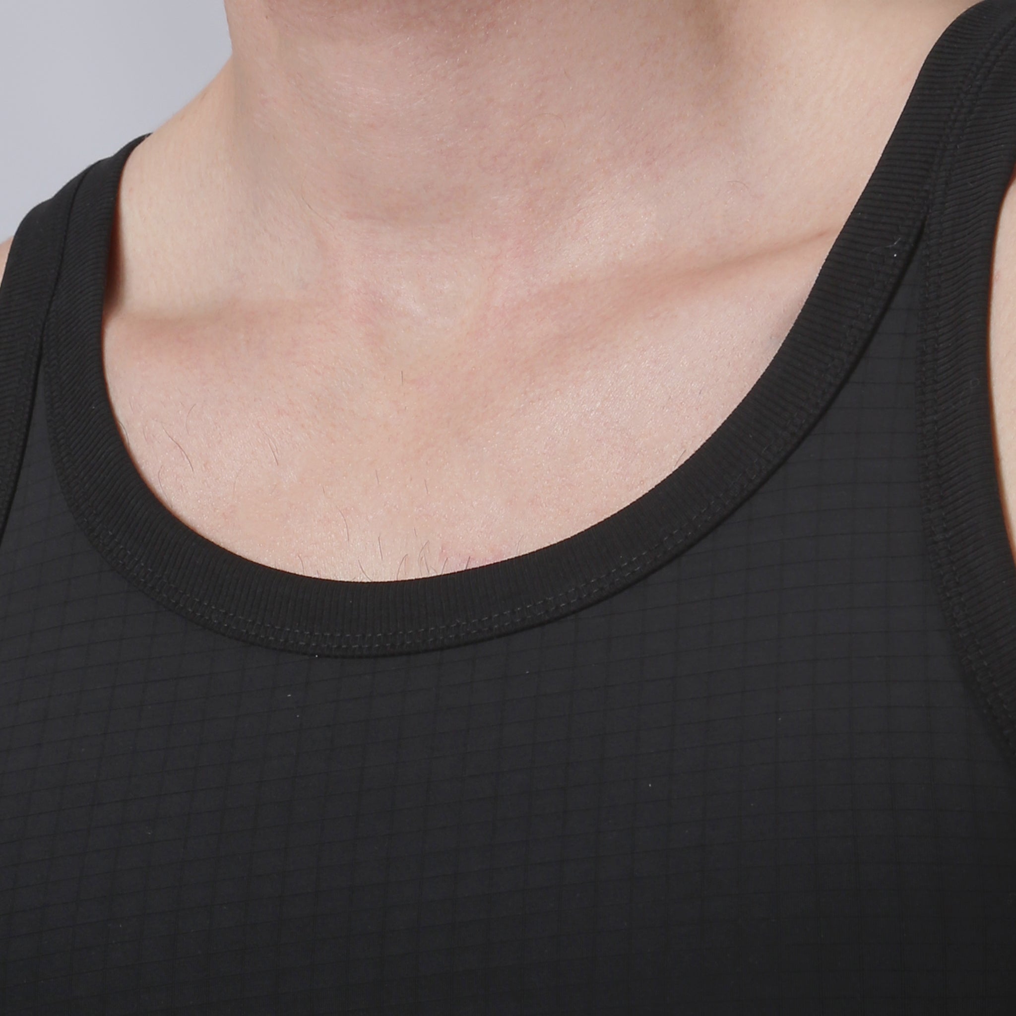 Black Power Grid Roxy Tank - Parke & Ronen