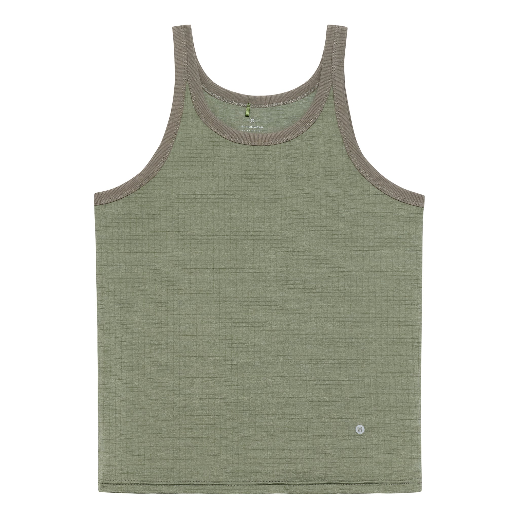Olive Power Grid Roxy Tank - Parke & Ronen