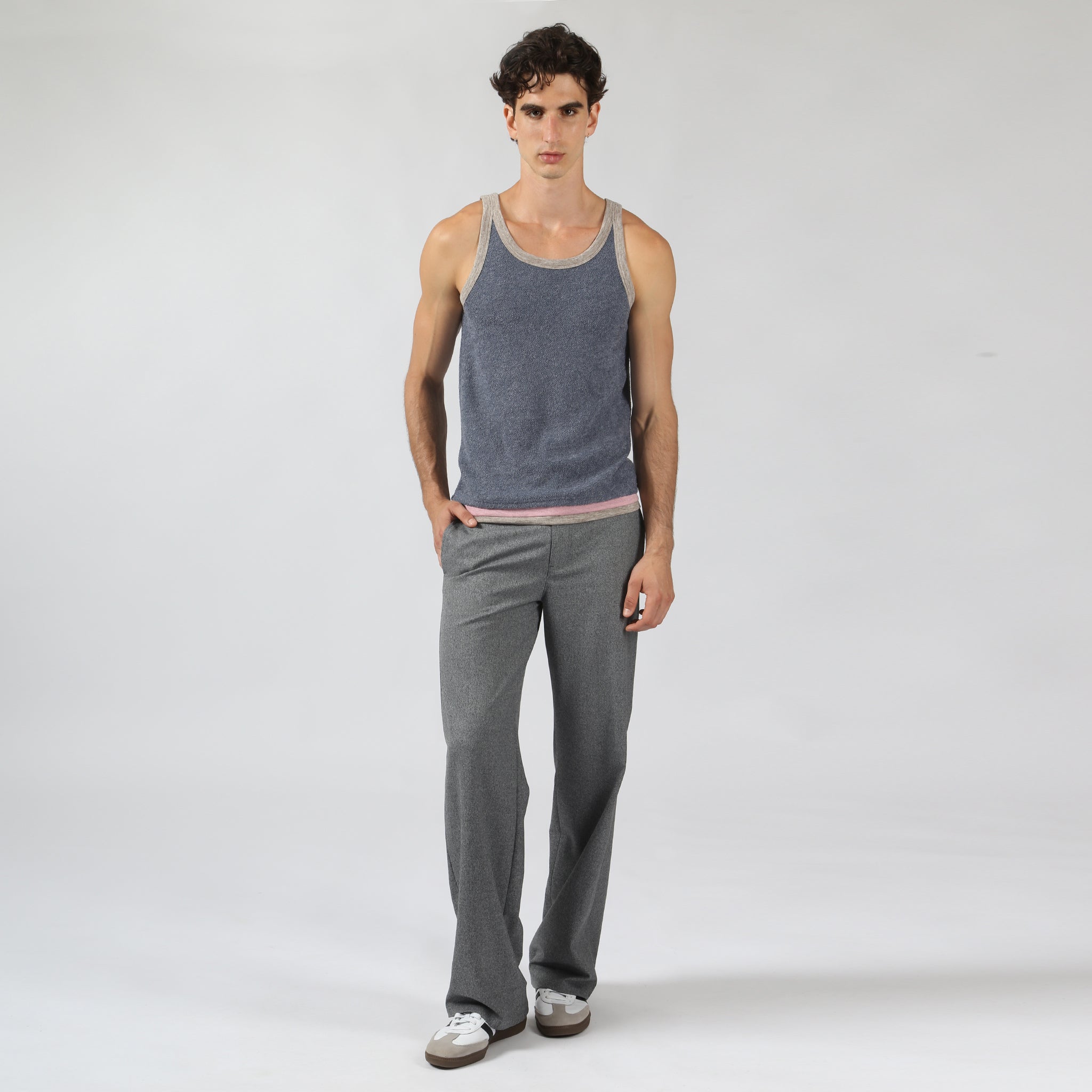Dungaree Rowe Bouclé Tank