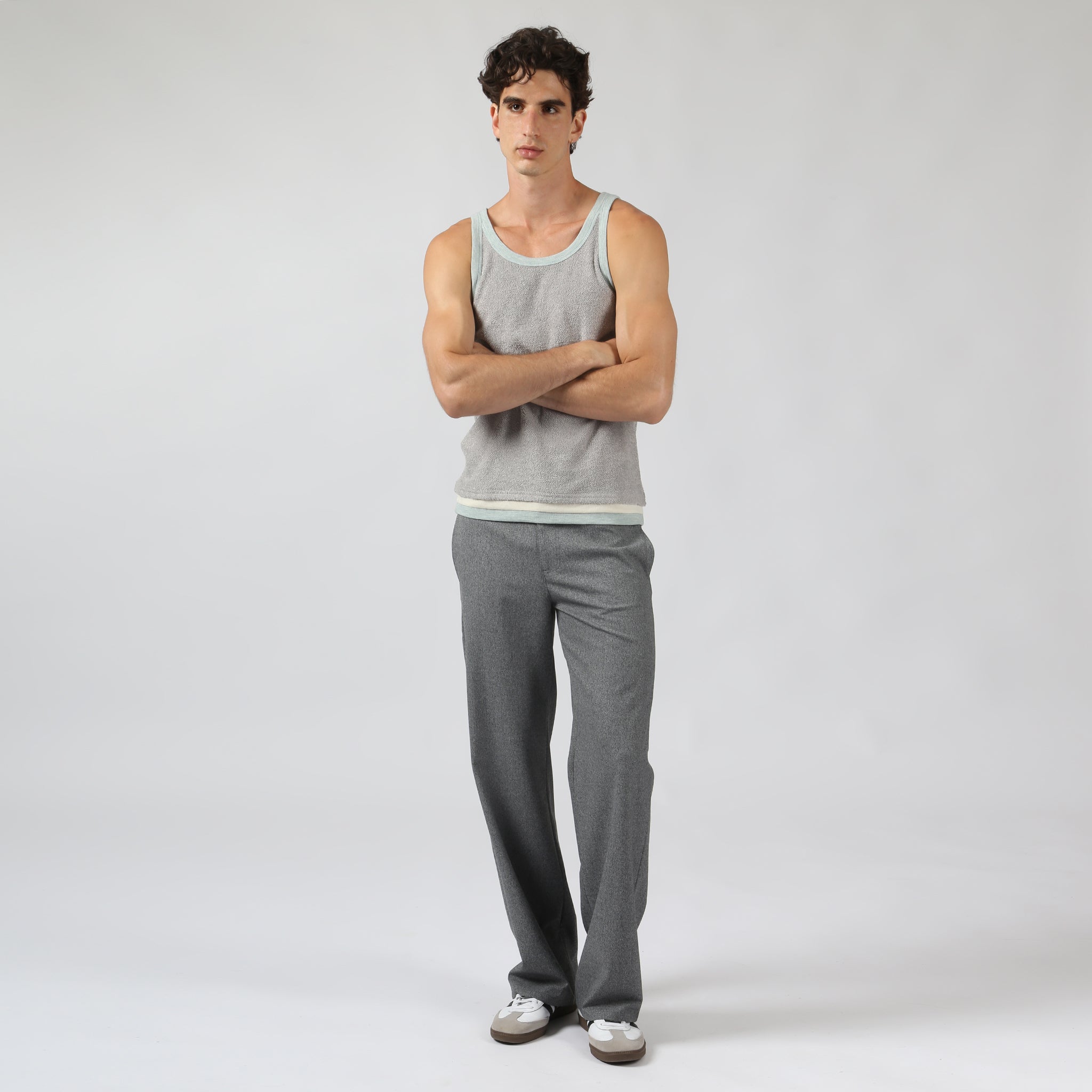 Granite Rowe Bouclé Tank
