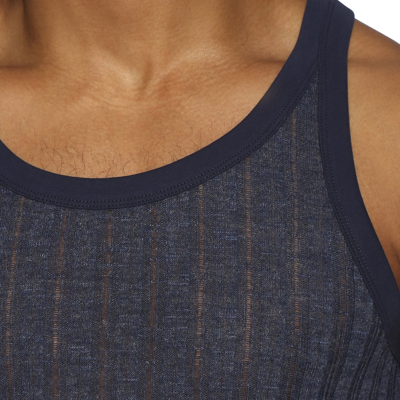 Navy Linea Knit Roxy Tank