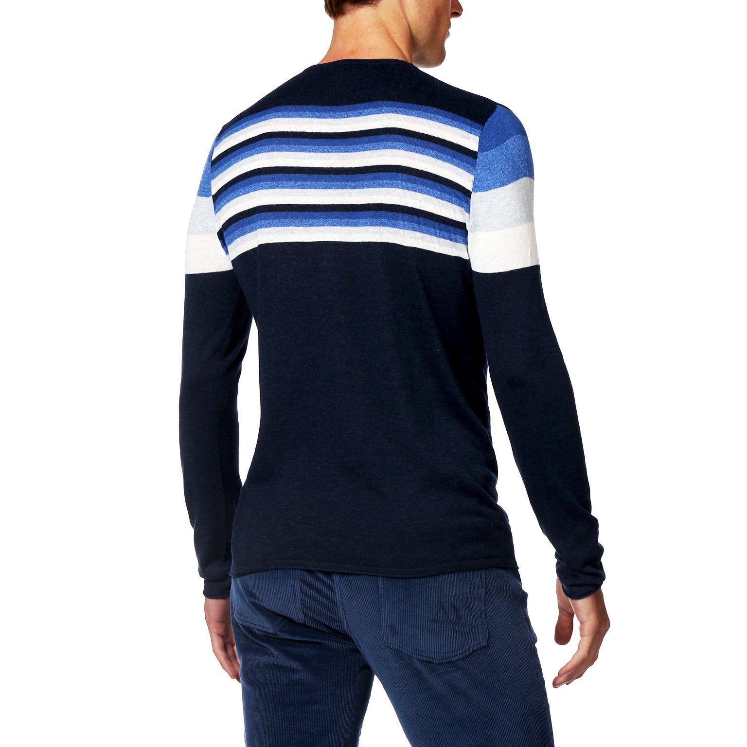 NEW- Navy Endeavor Stripe Jersey