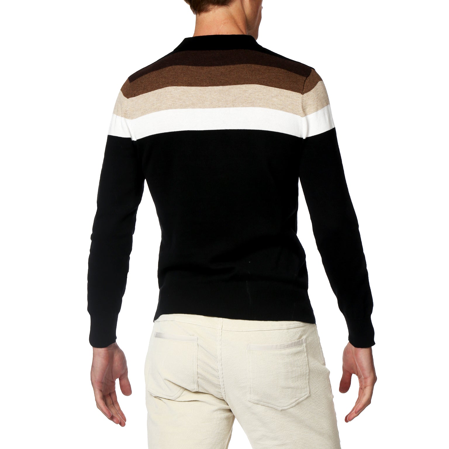 NEW- Black Canaveral Knit Polo