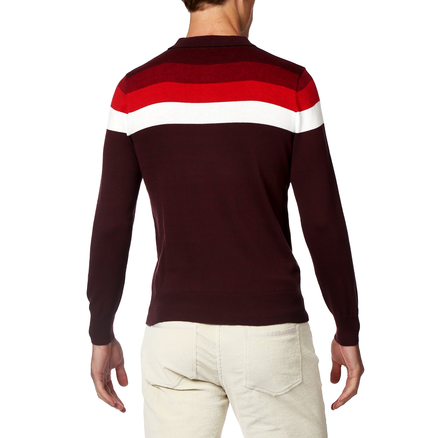 Deep Crimson Canaveral Knit Polo