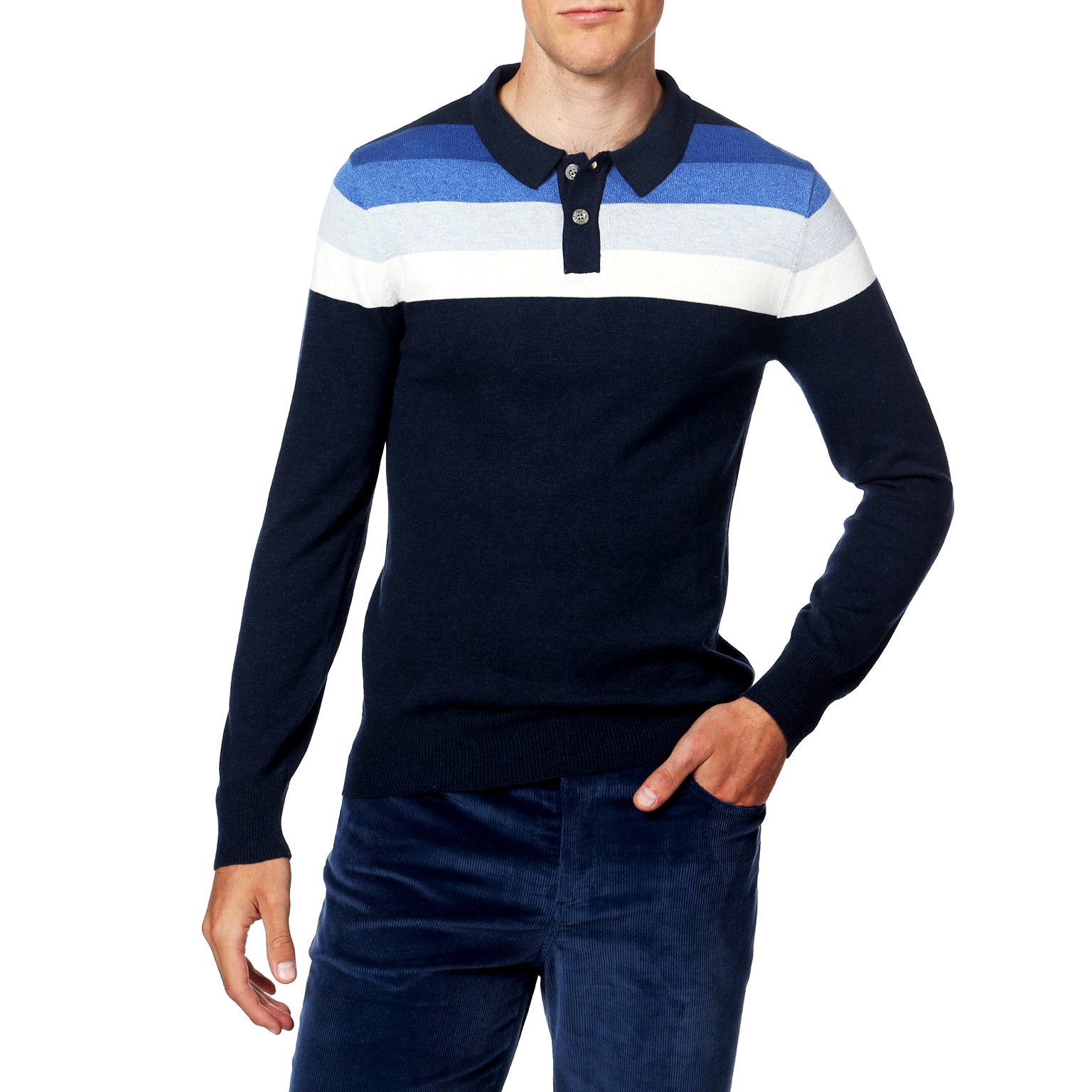 NEW- Navy Canaveral Knit Polo
