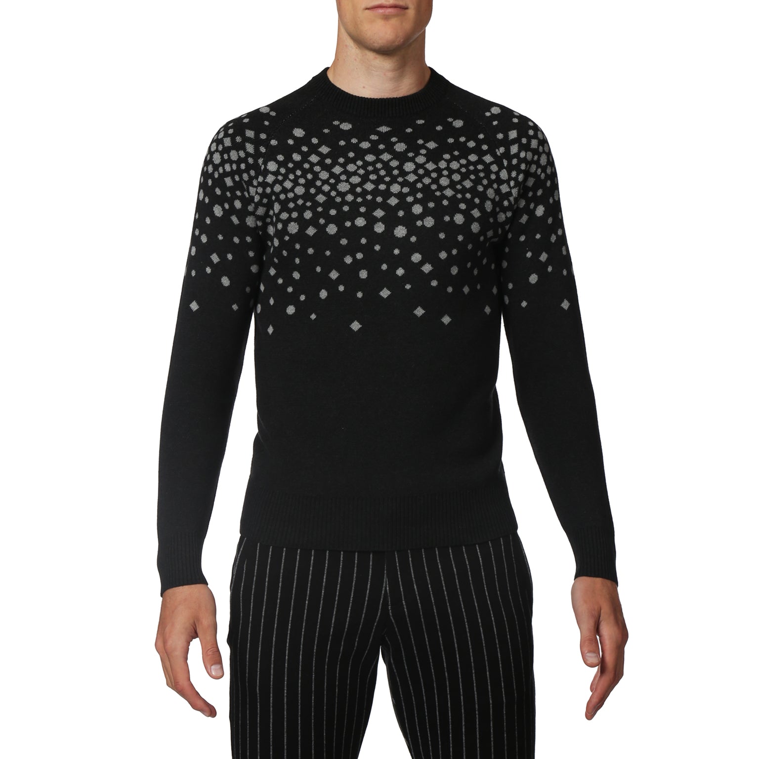 SAVE 70%- Space Black Starlight Sweater