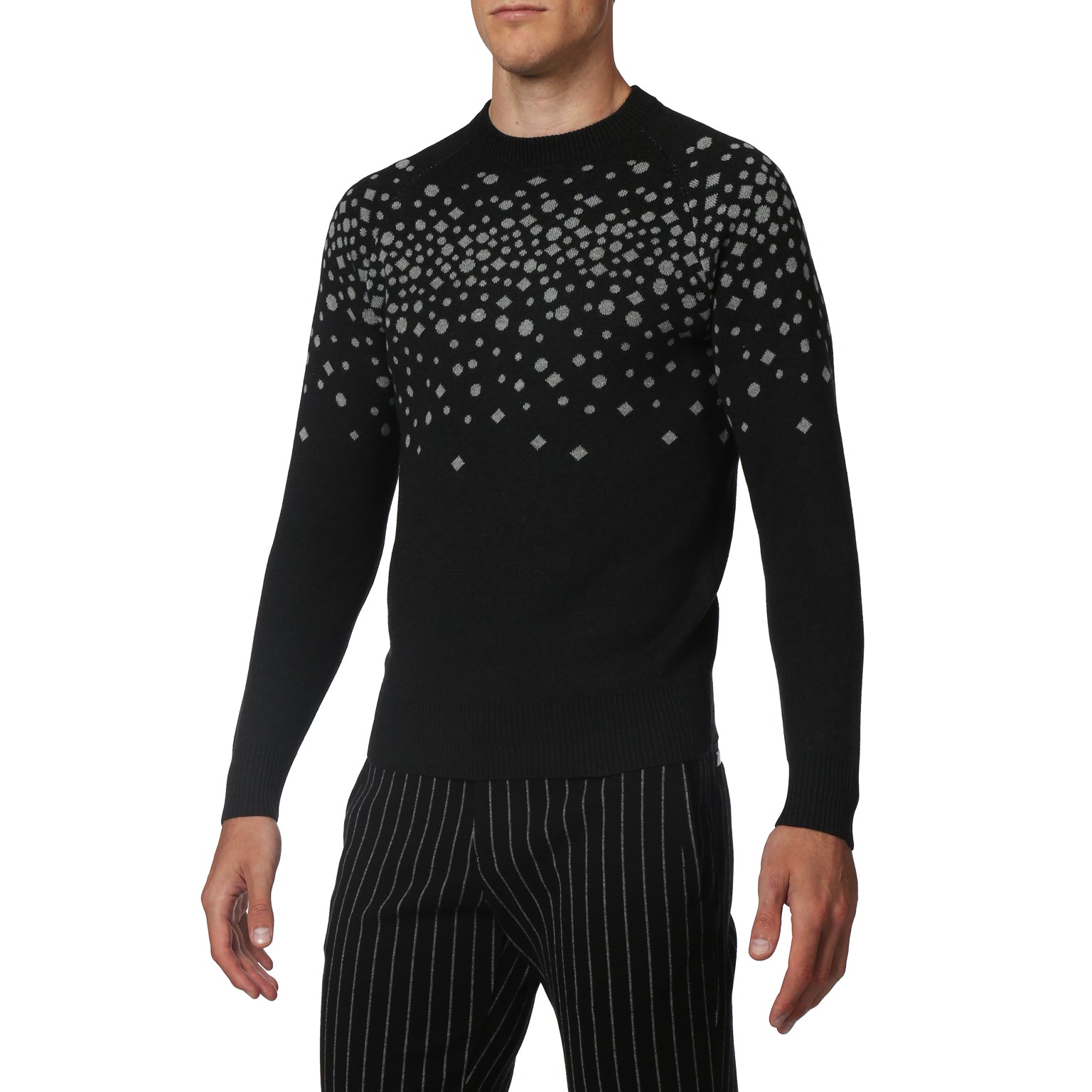 SAVE 70%- Space Black Starlight Sweater