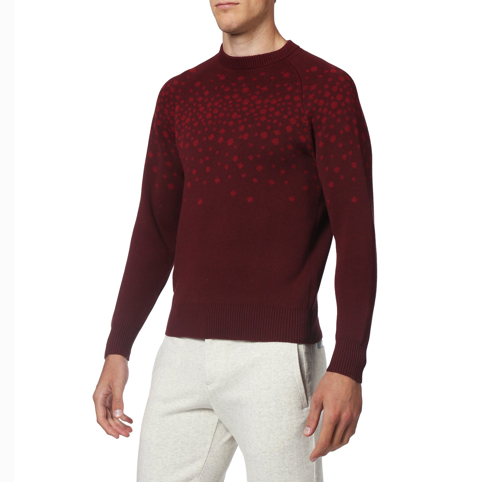 Mars Red Starlight Sweater