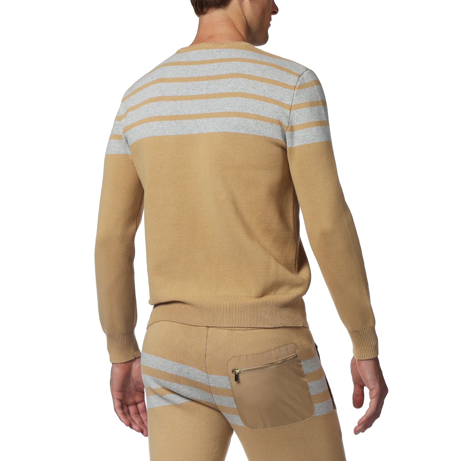 Sand Moonraker Knit Sweatshirt