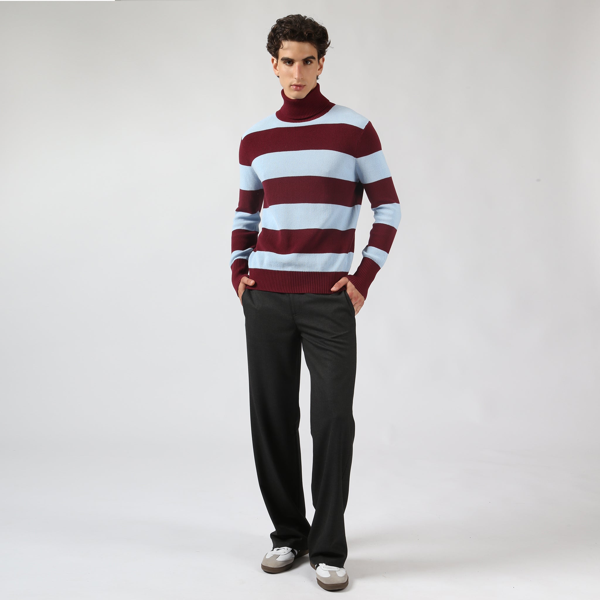 Burgundy Snowdon Turtleneck