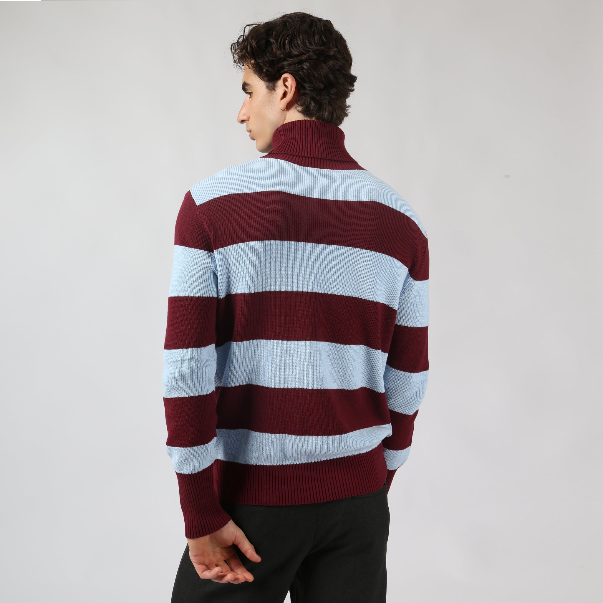 Burgundy Snowdon Turtleneck
