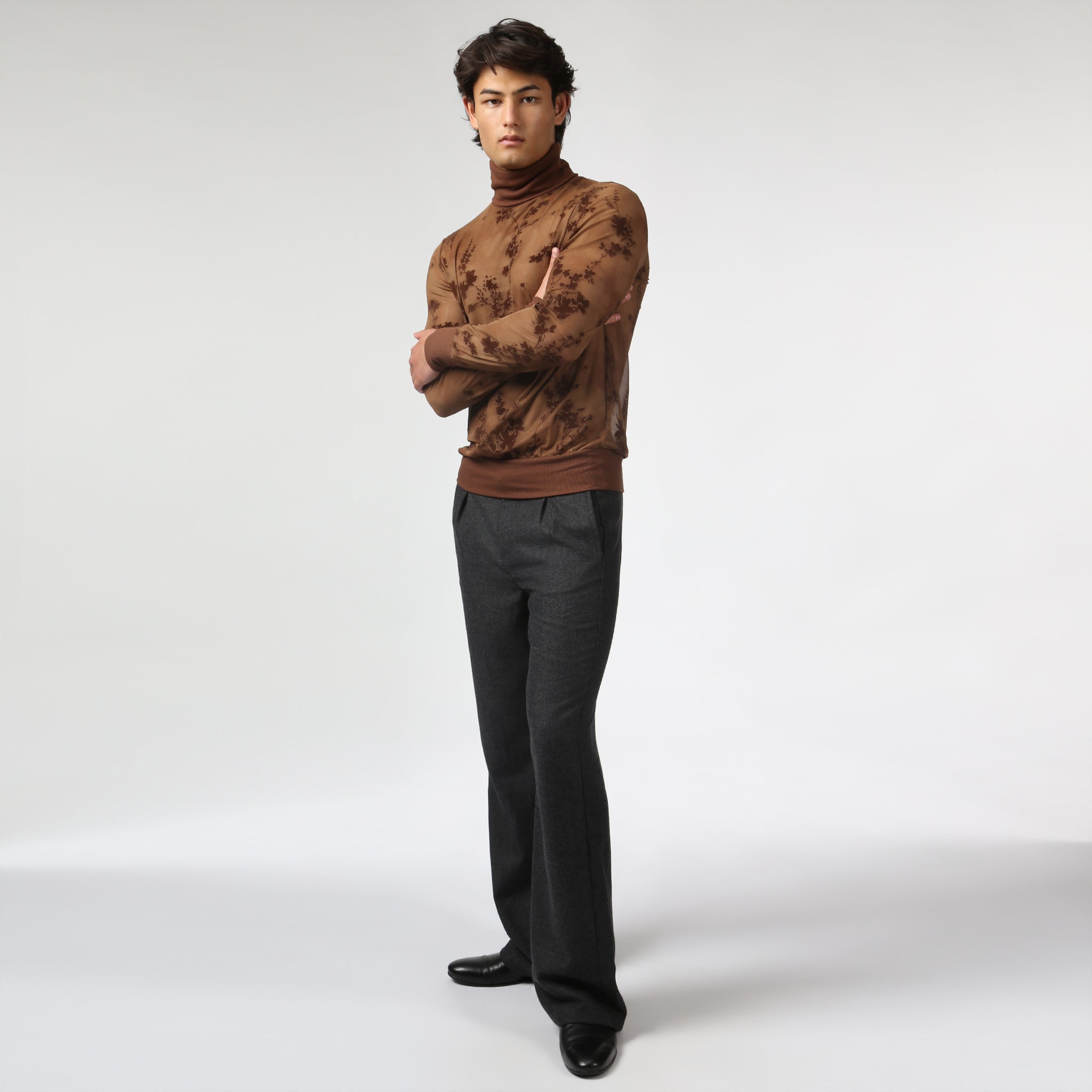 NEW- Sienna Nocturne Mesh Turtle Neck