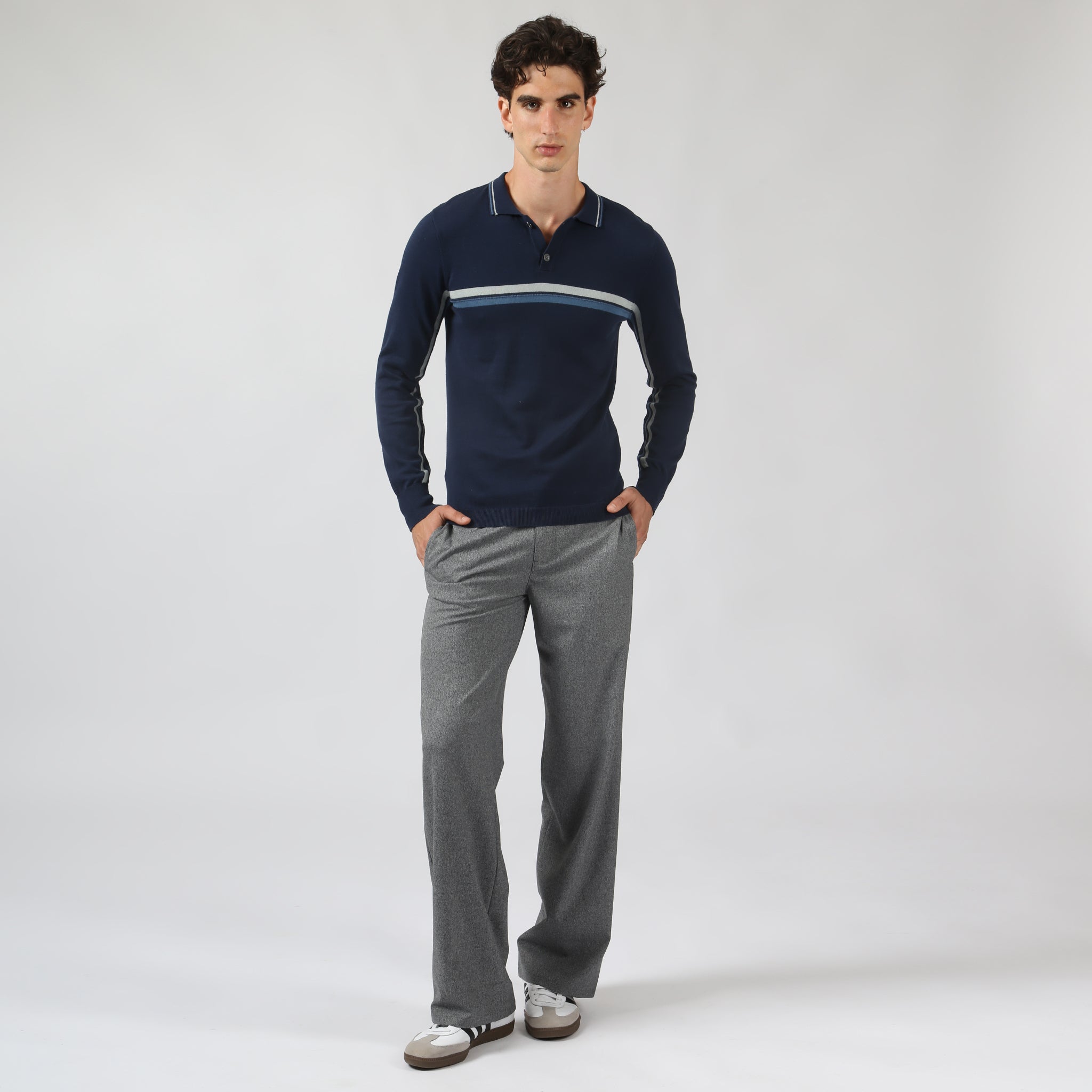 Midnight Nevica Knit Polo