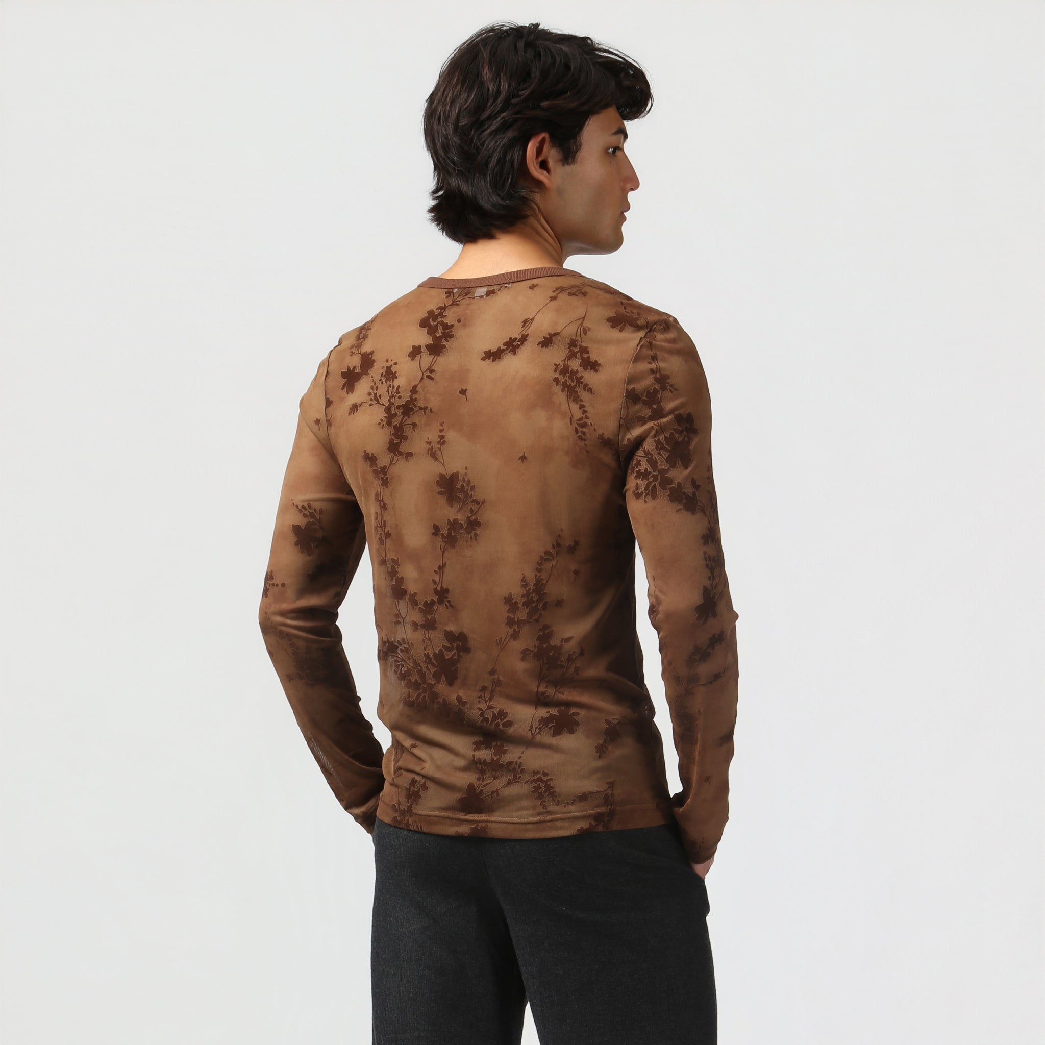 NEW- Sienna Nocturne Mesh Henley