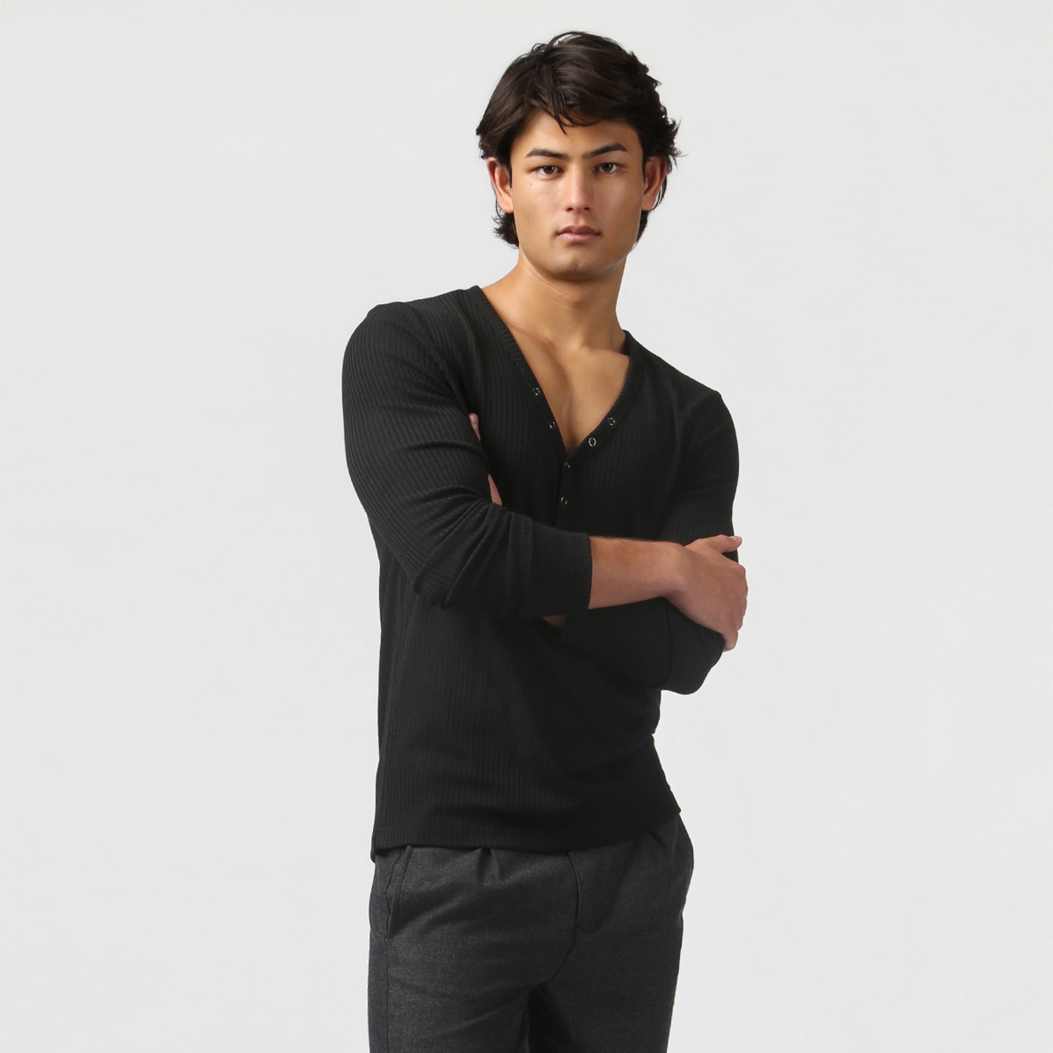NEW- Black Hawser Henley
