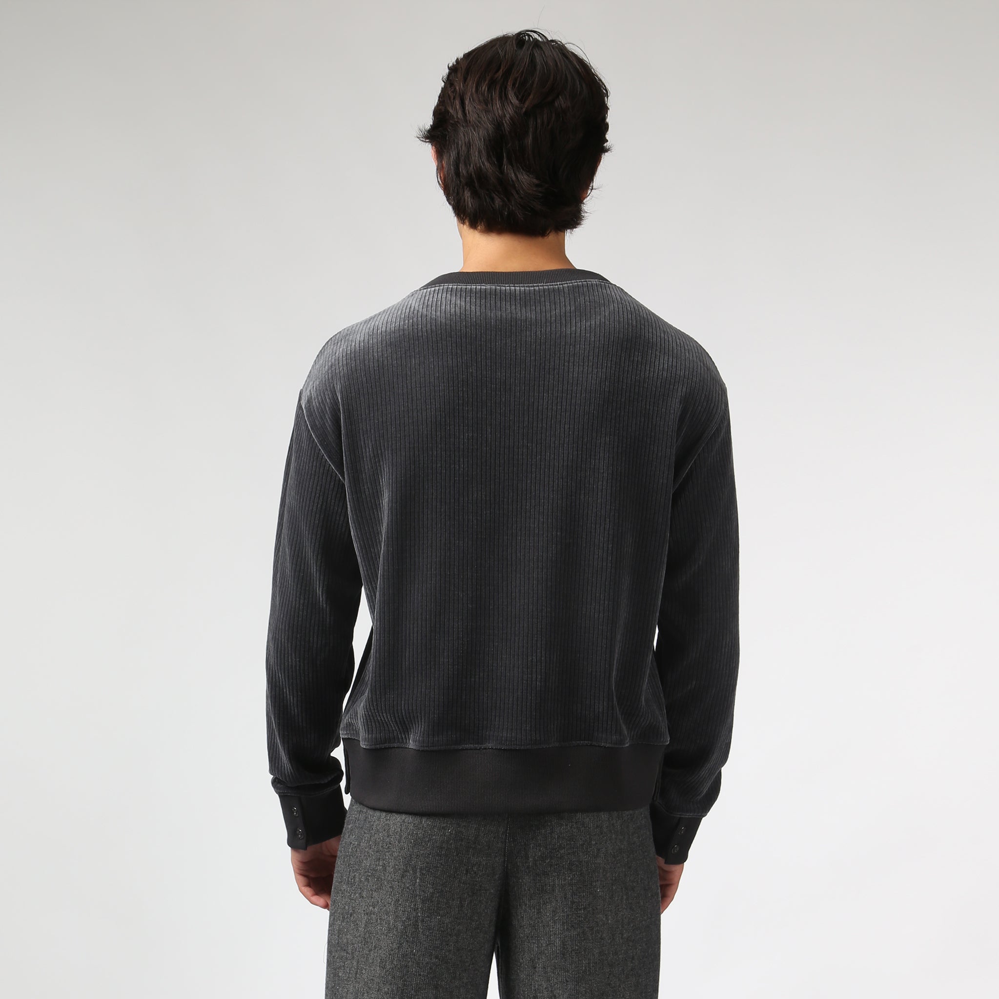 NEW- Charcoal Hebrides Crew Neck