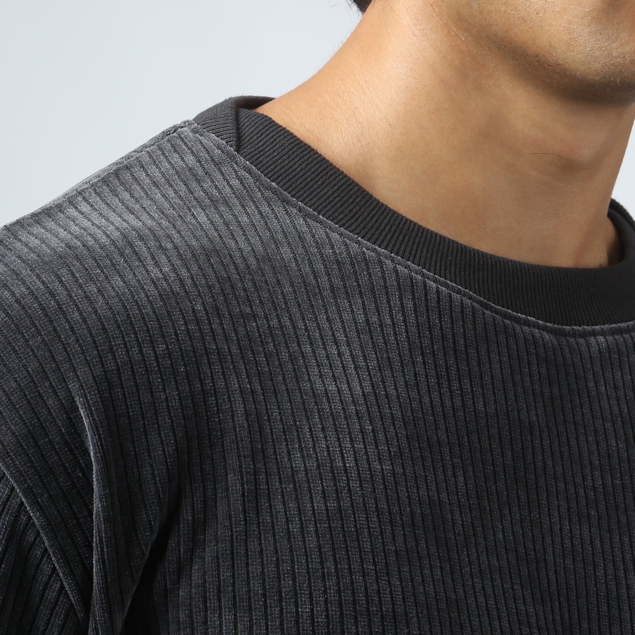 NEW- Charcoal Hebrides Crew Neck