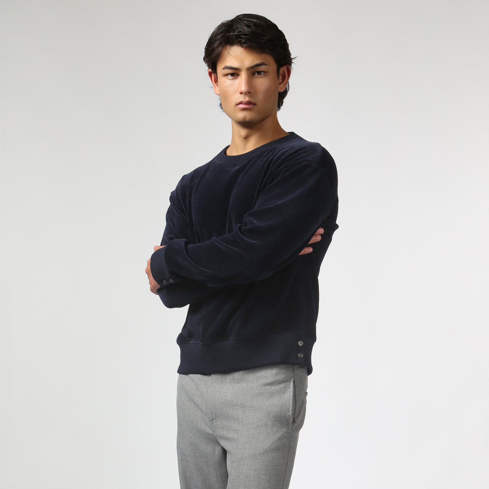 NEW- Navy Hebrides Crew Neck