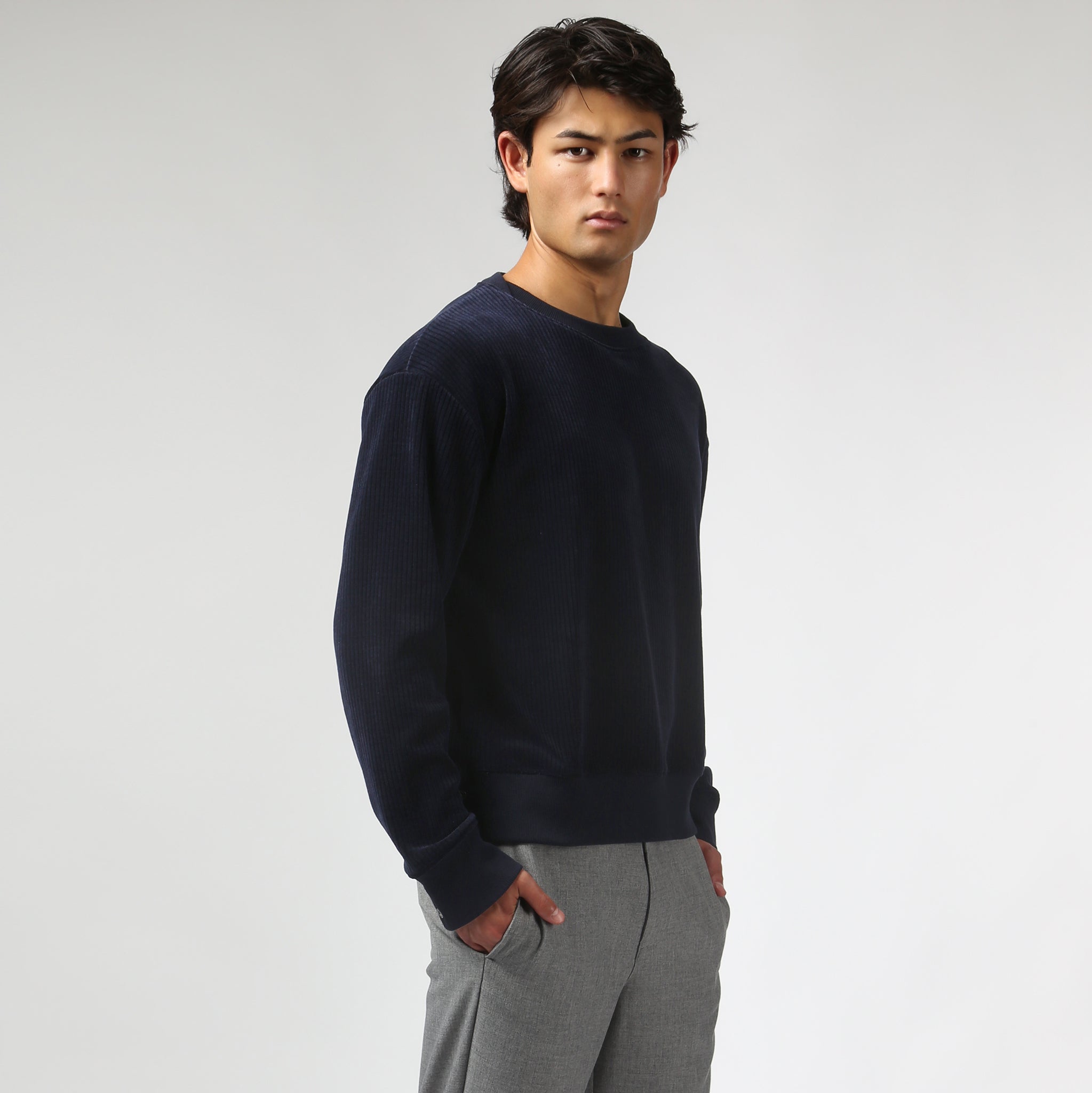 NEW- Navy Hebrides Crew Neck