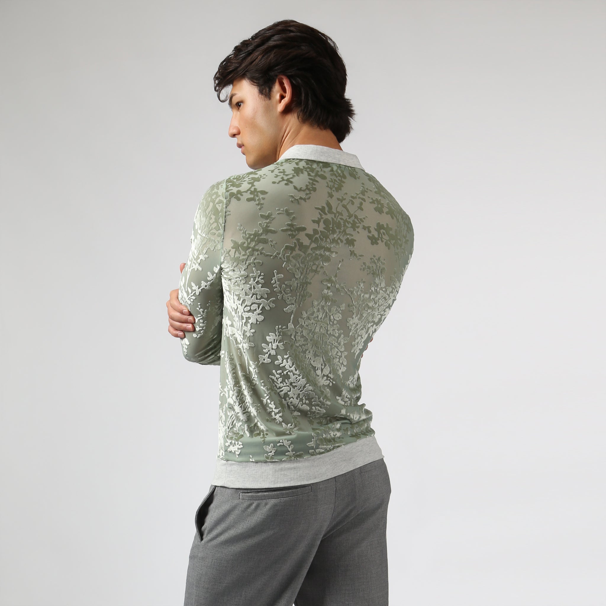 NEW- Mint Heath Velvet Polo