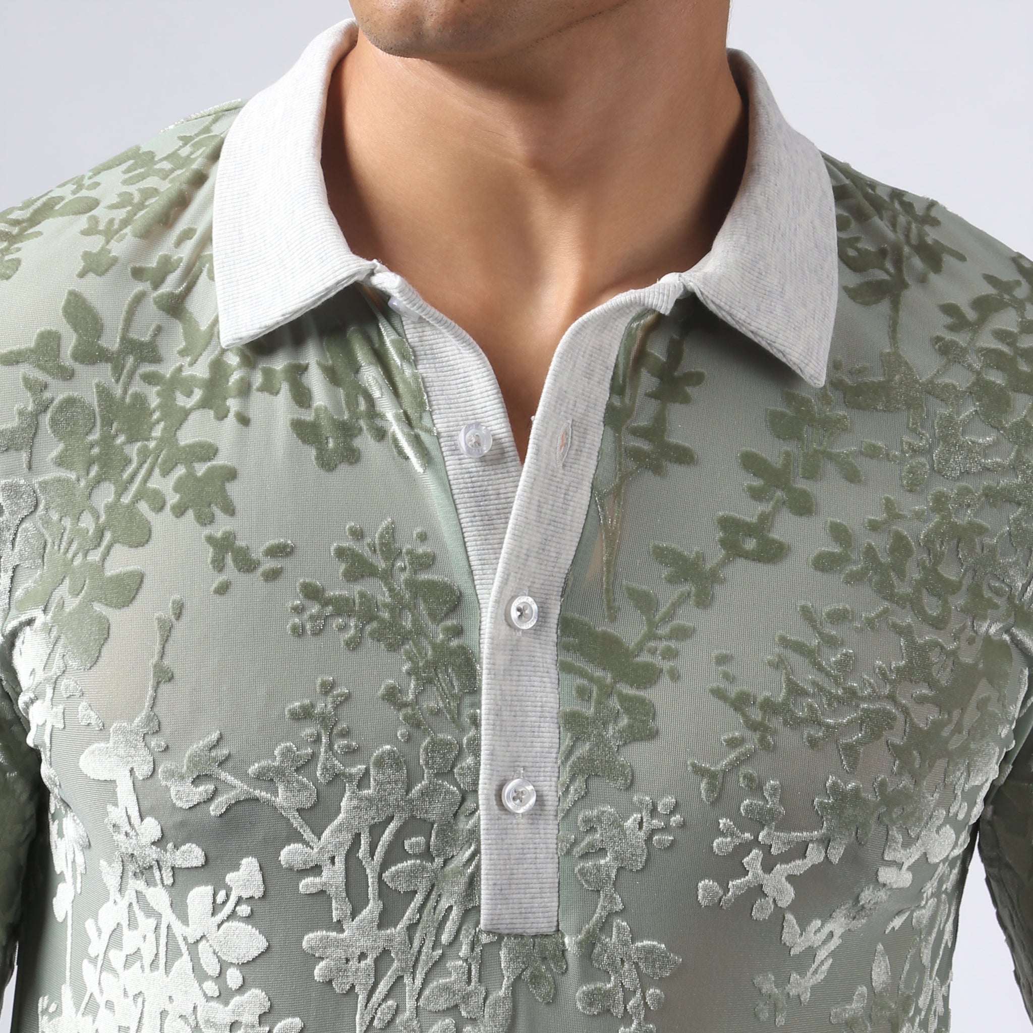 NEW- Mint Heath Velvet Polo