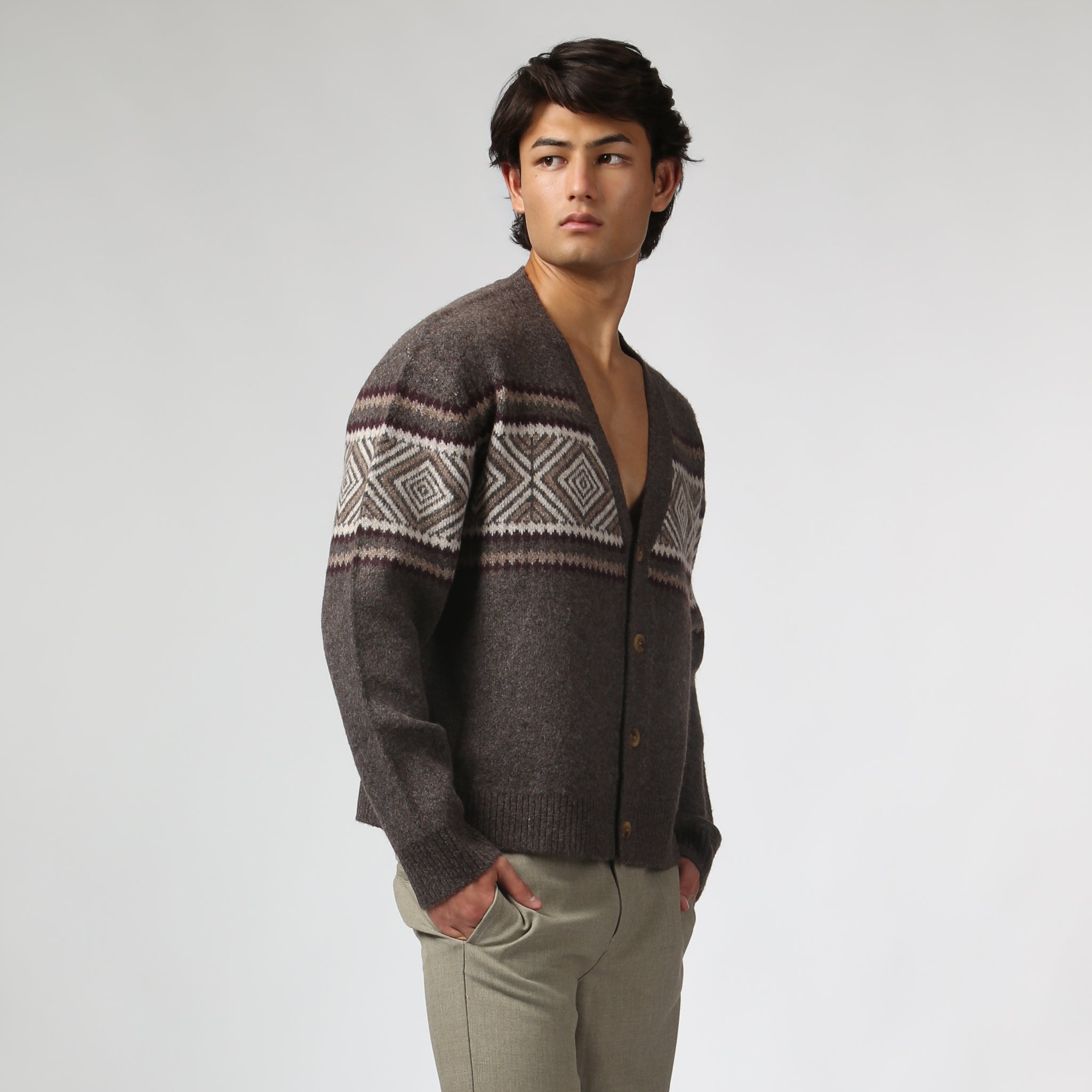 NEW- Hart Brown Heirloom Cardigan