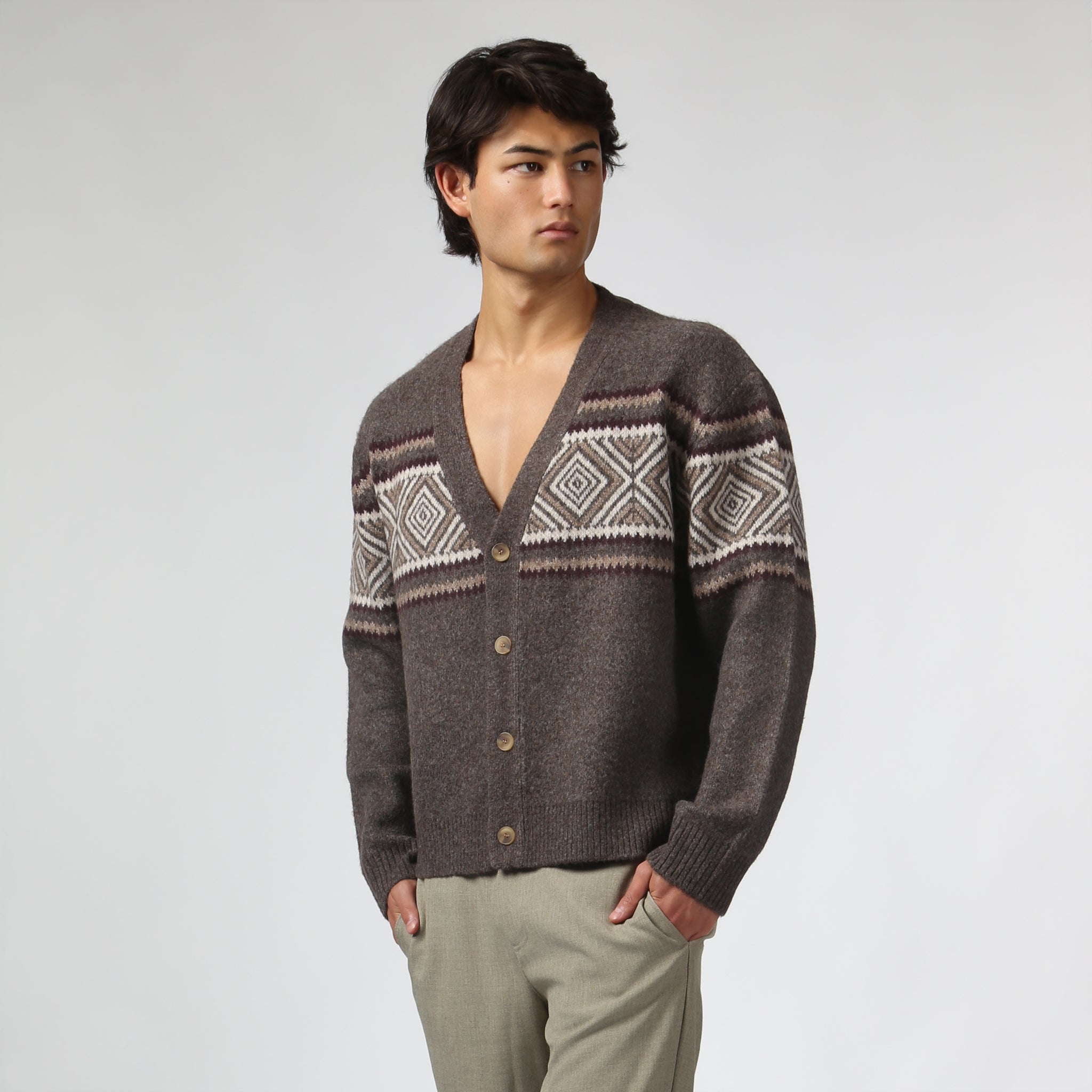 NEW- Hart Brown Heirloom Cardigan