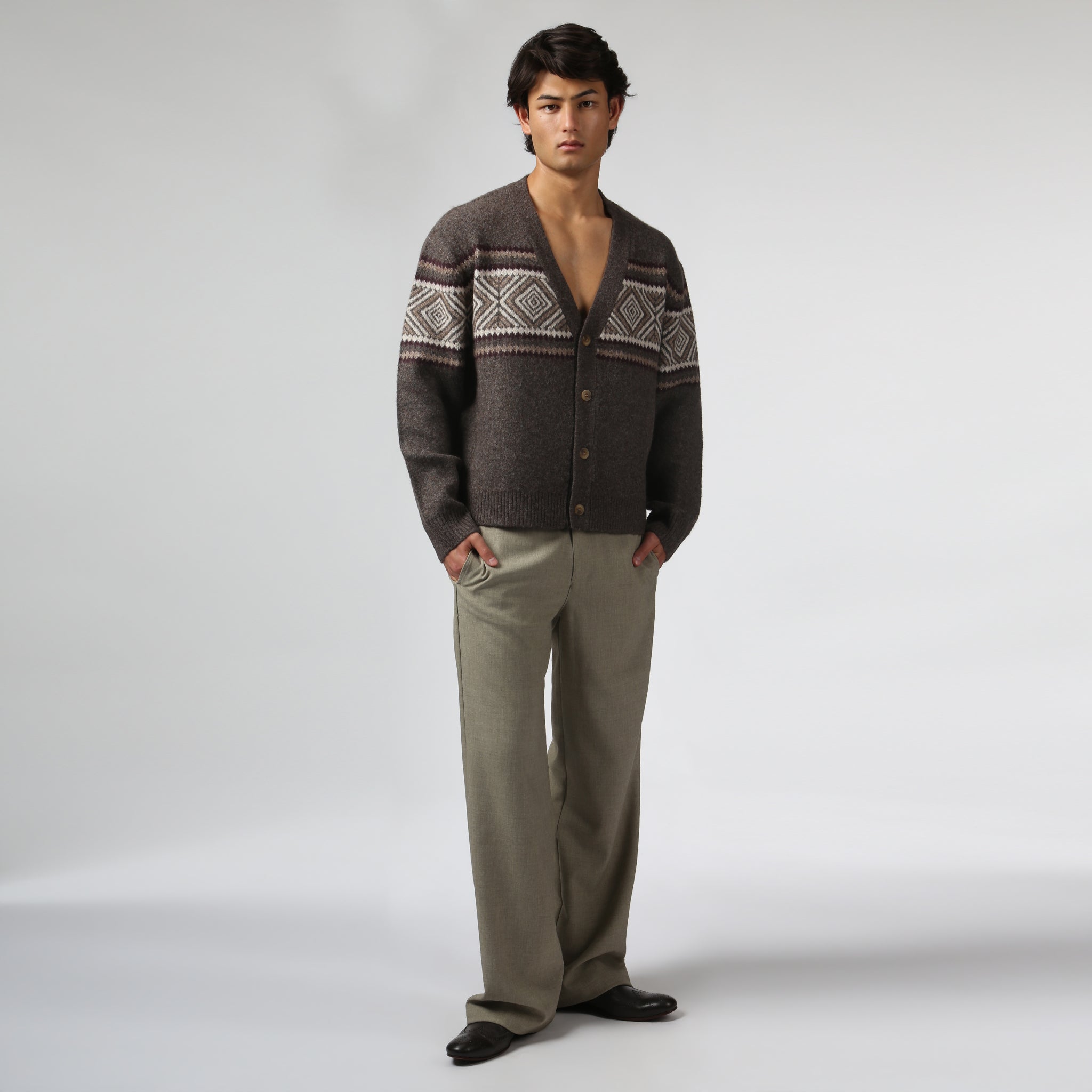 NEW- Hart Brown Heirloom Cardigan