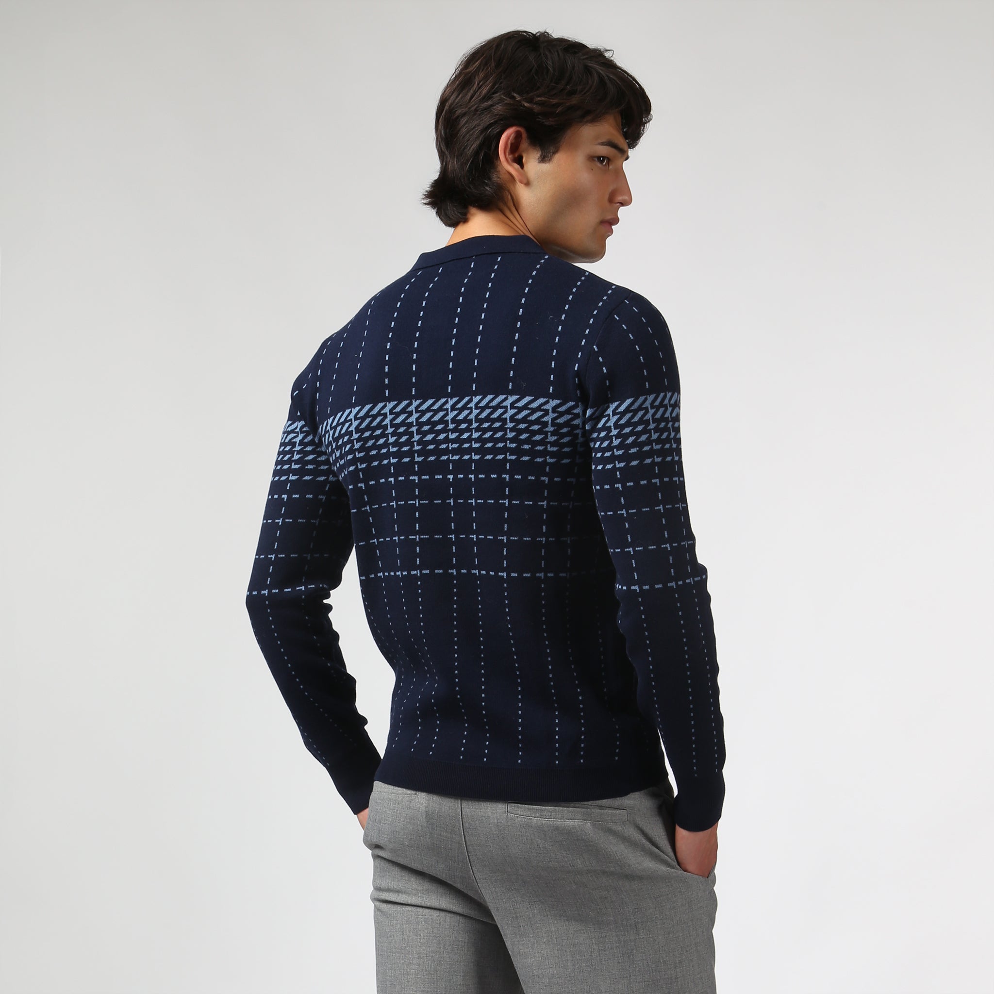 NEW- Cliffside Harris Check Knit Polo